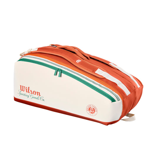 Wilson Roland Garros 2026 Tennis 9-pack Tennis Bag - Cream