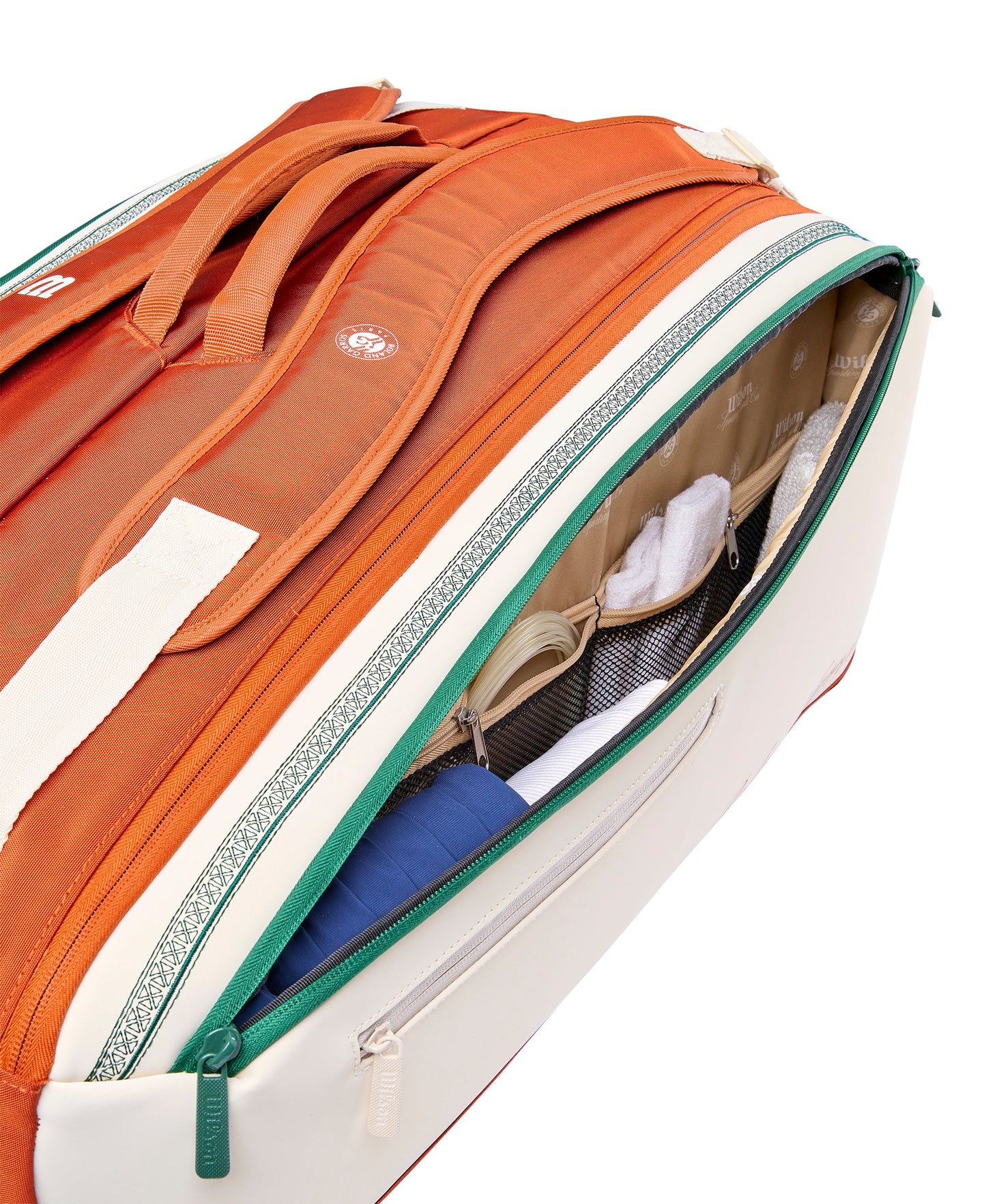 Wilson Roland Garros 2026 Tennis 9-pack Tennis Bag - Cream