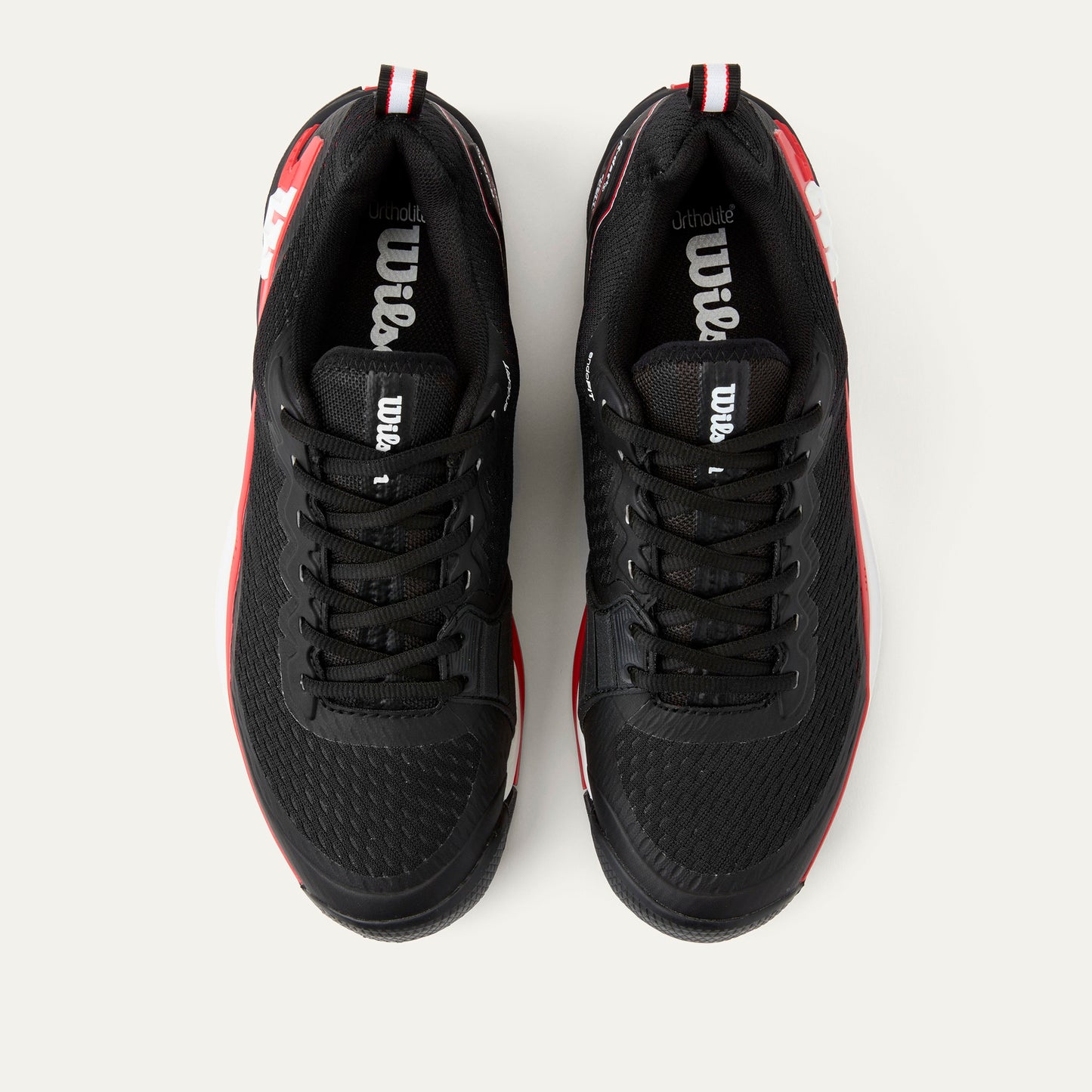 Wilson Rush Pro 4.5 Men shoes - Black/Red/White