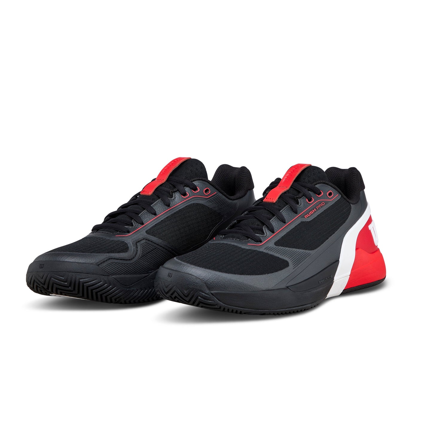 Wilson Rush Pro 5 Men shoes - Black/Infrared/White