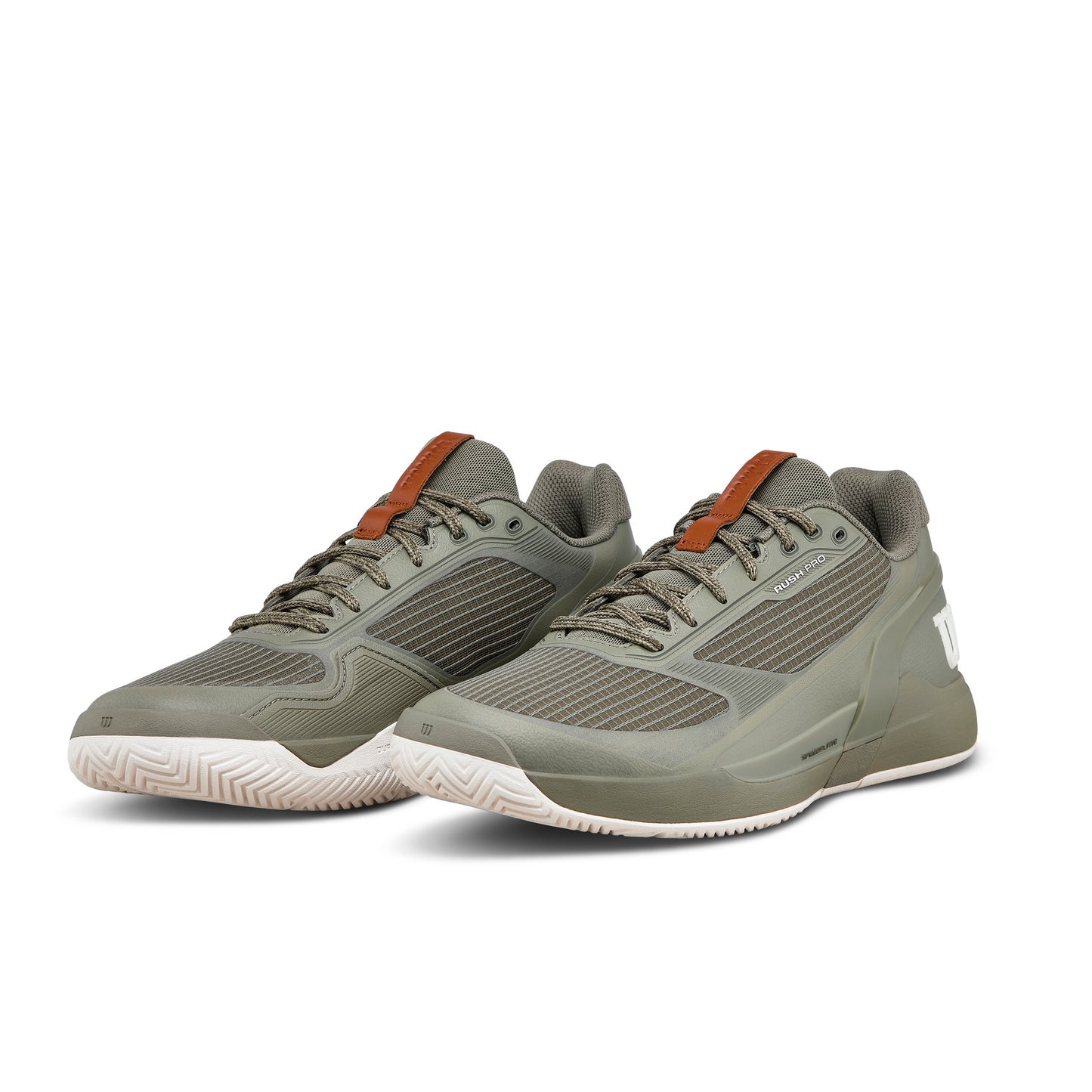 Wilson Rush Pro 5 Men shoes - Vetiver/Tofu/Cafe
