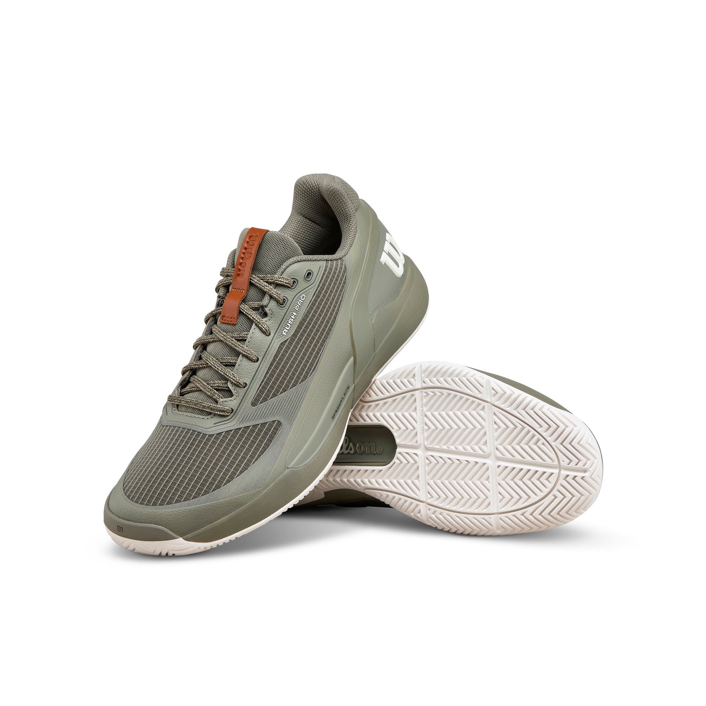 Wilson Rush Pro 5 Men shoes - Vetiver/Tofu/Cafe