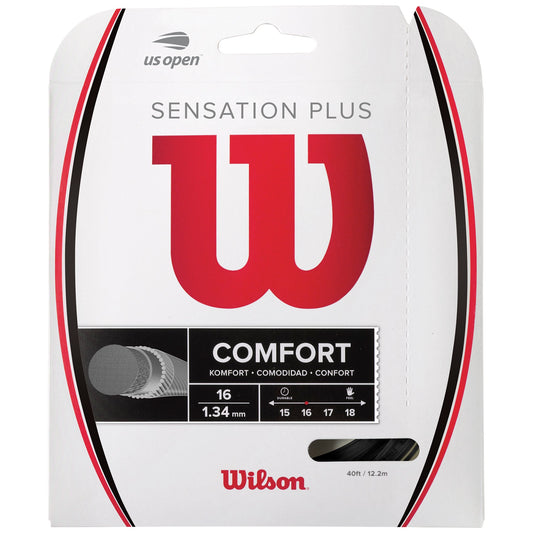 Wilson Sensation Plus Black Tennis String