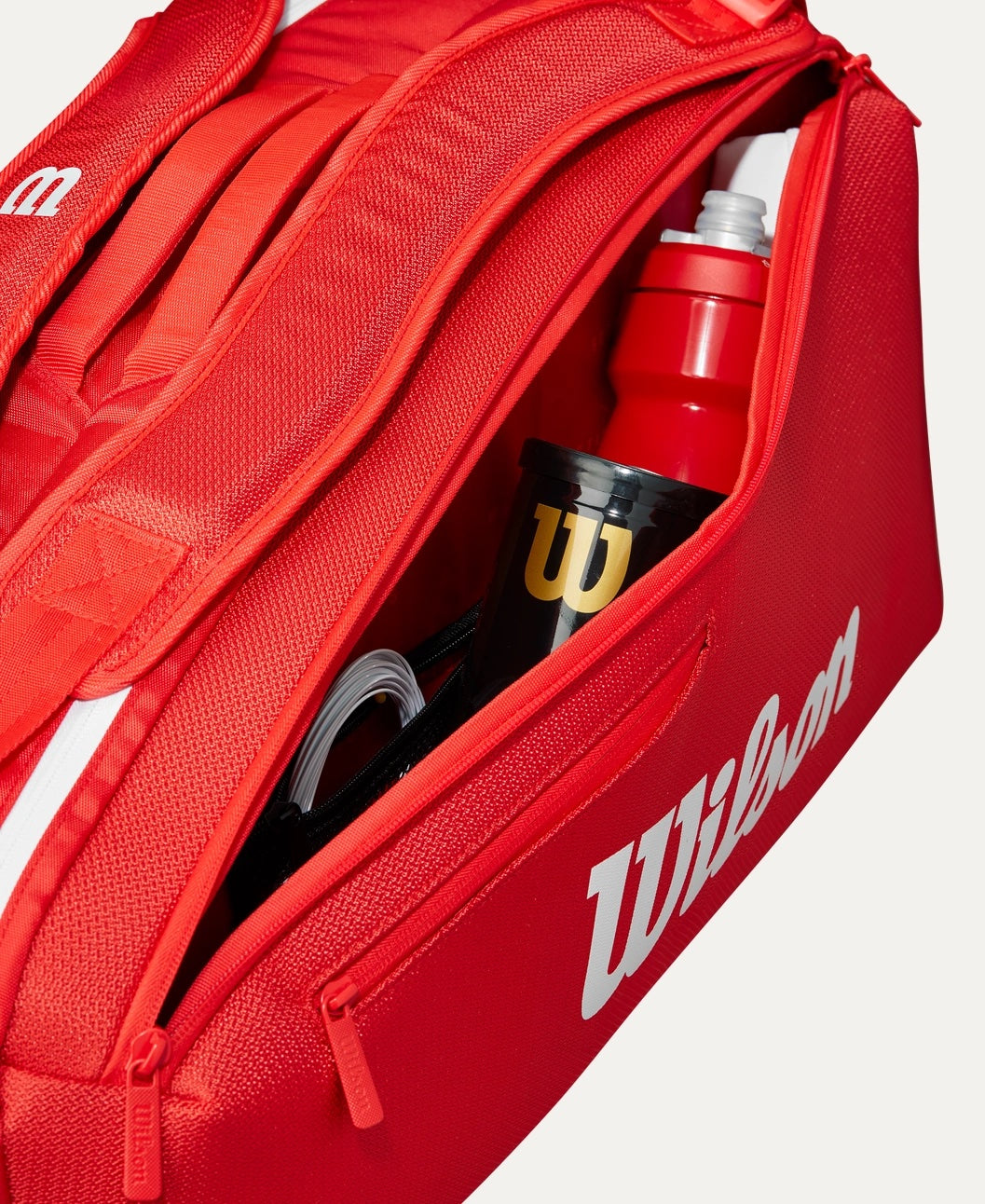 Wilson Super Tour Red 6-pack bag