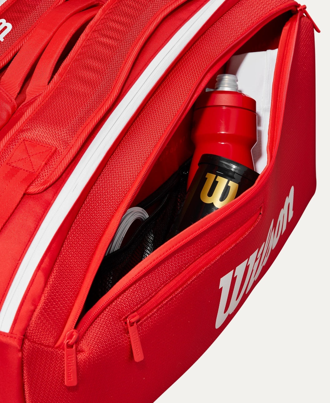 Wilson Super Tour Red 9-pack bag