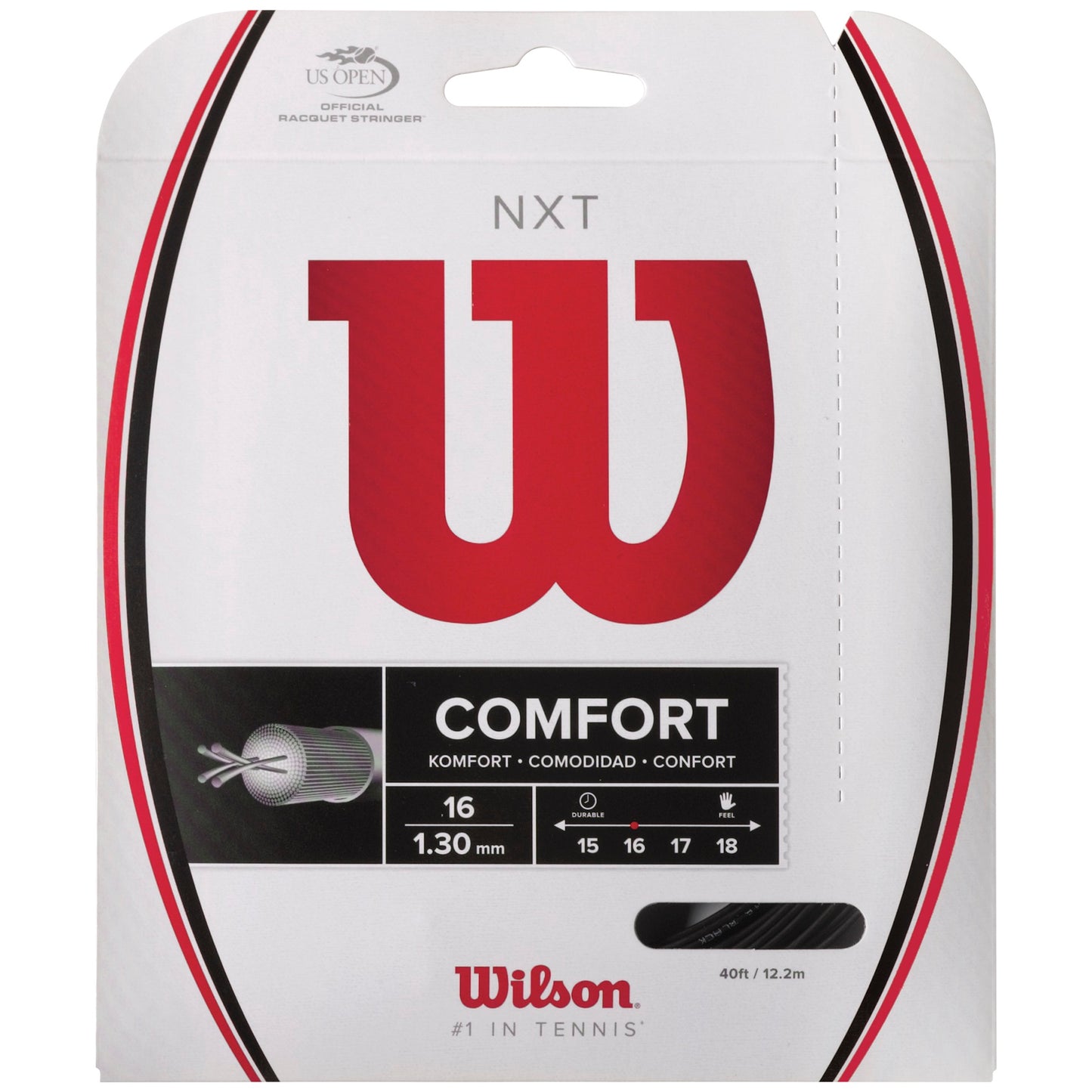 Wilson NXT Comfort Black Tennis String