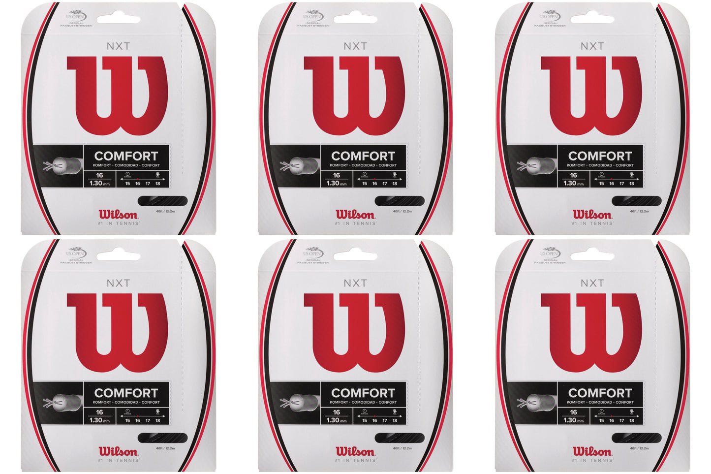 Wilson NXT Comfort Black Tennis String