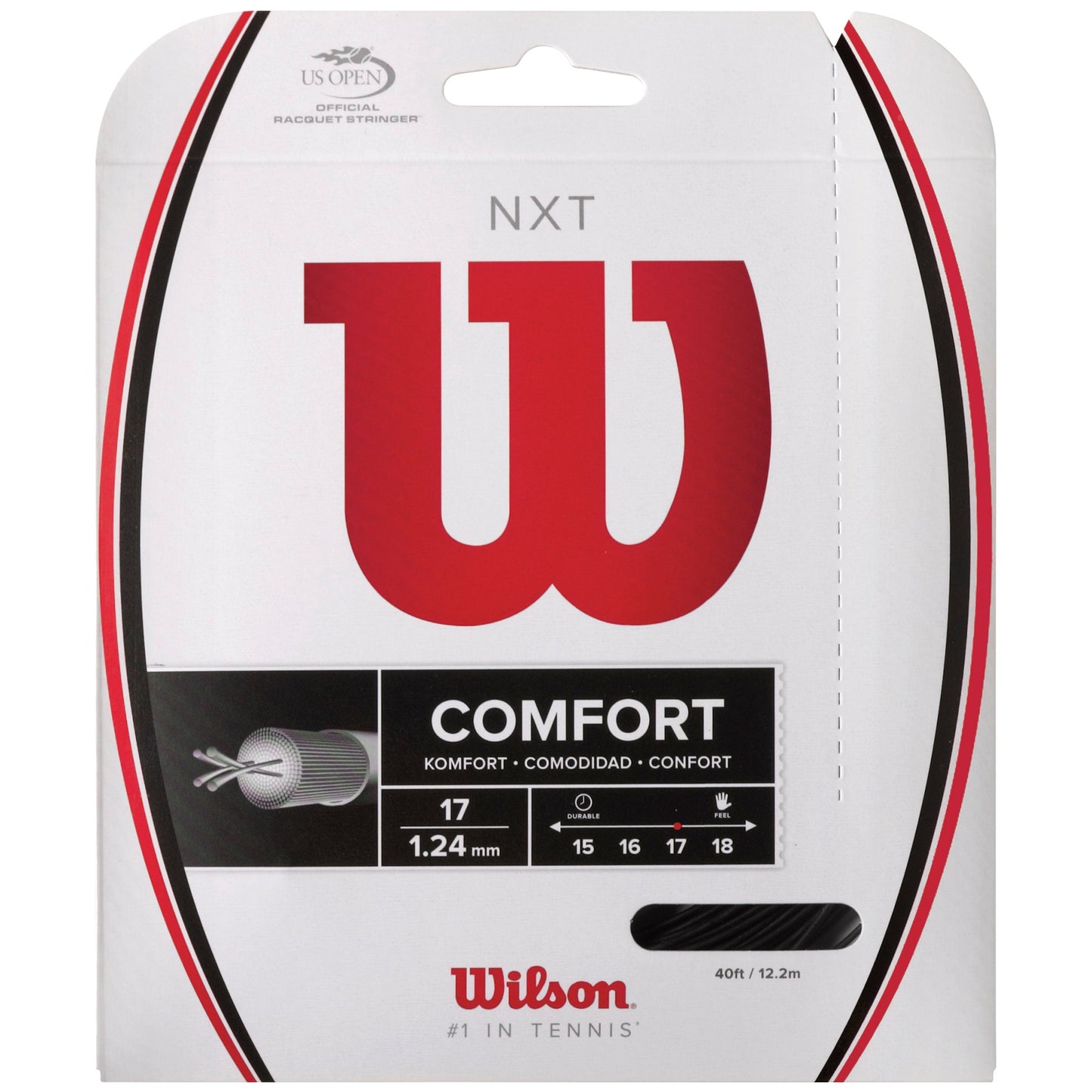 Wilson NXT Comfort Black Tennis String