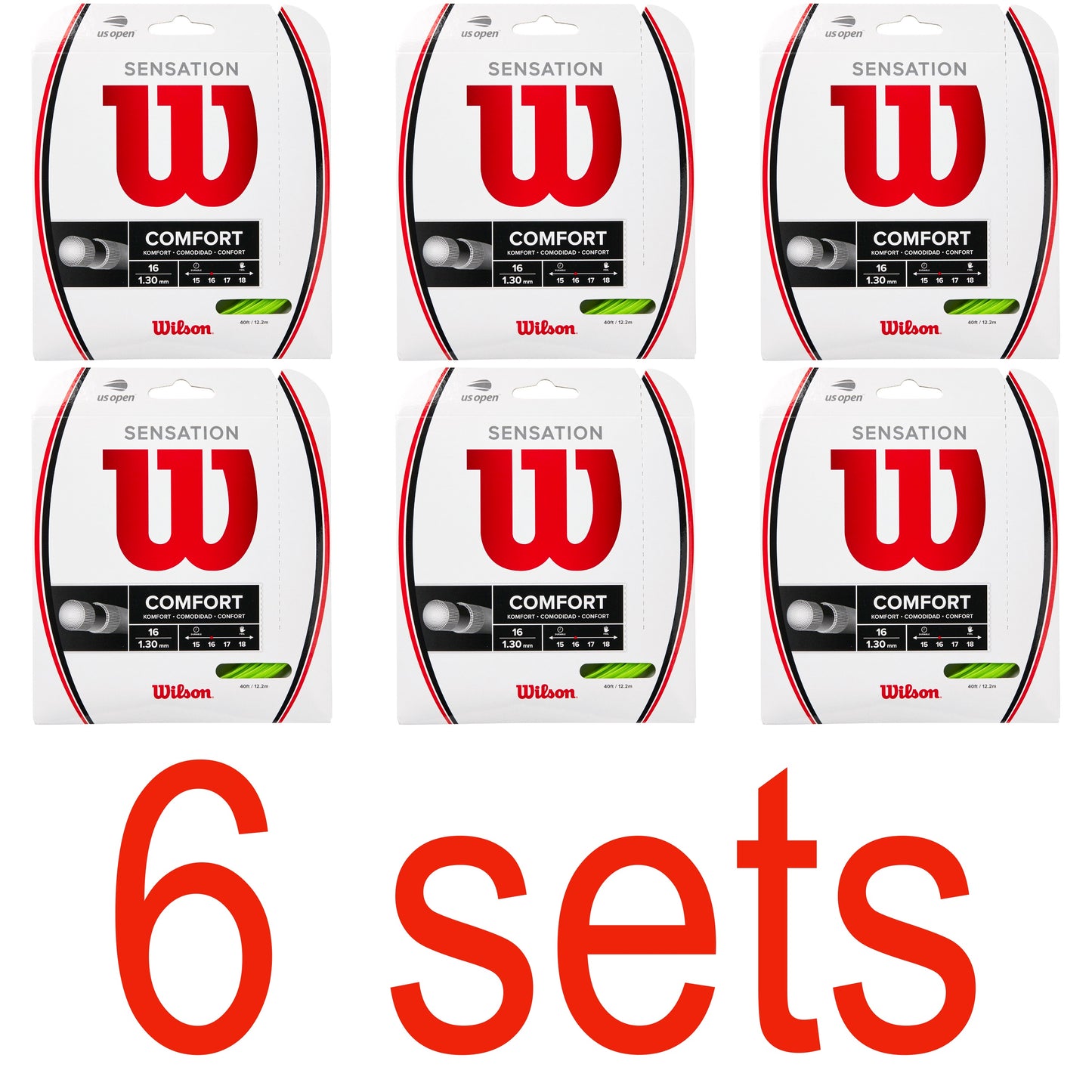 Wilson Sensation Green Tennis String