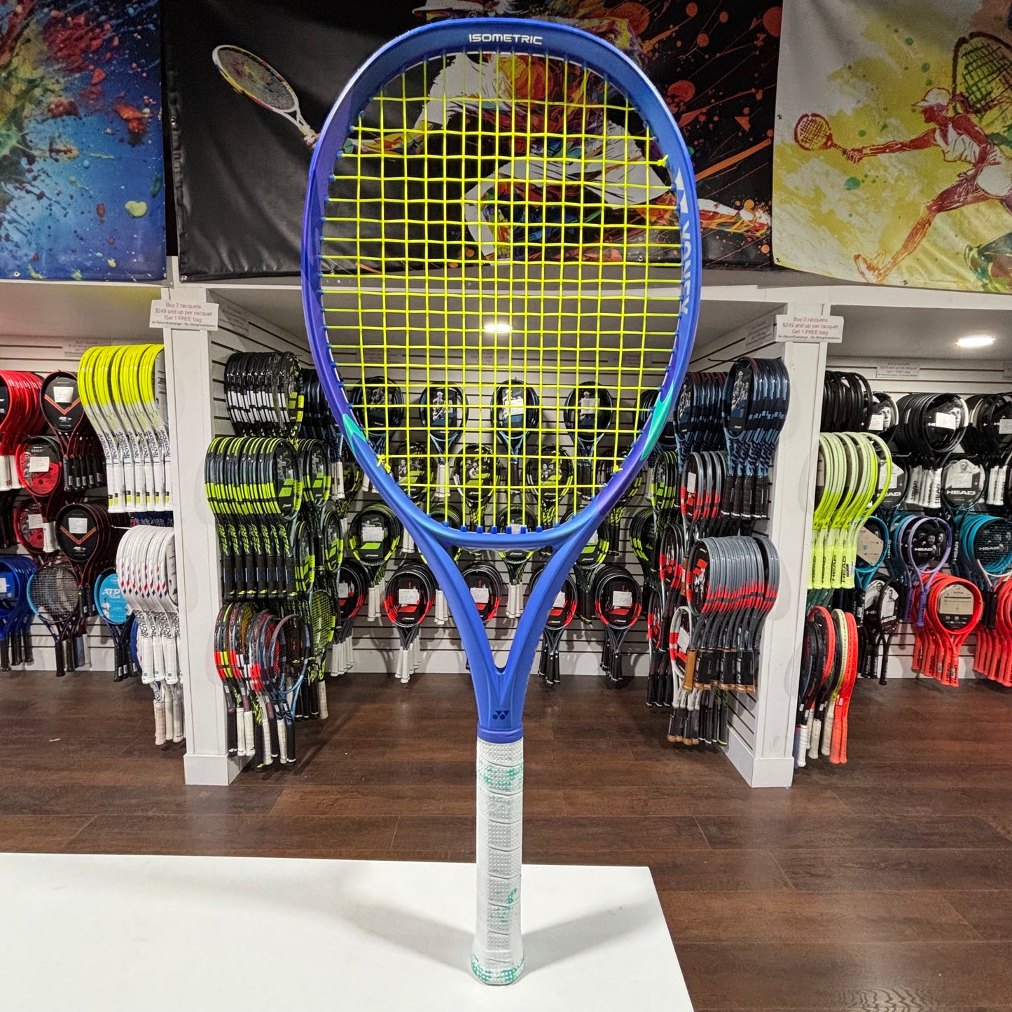 Yonex Ezone 100 grip 4 1/4 Japan (Condition 9/10) 0417-13
