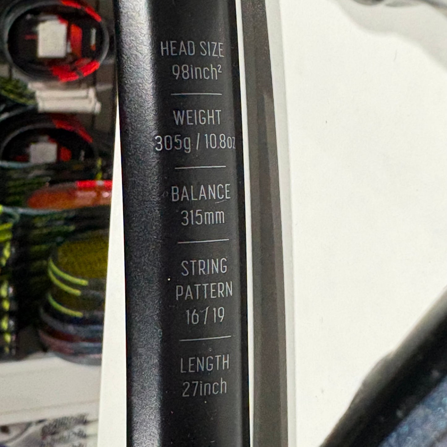 Yonex Ezone 98 grip 4 3/8 Japan (Condition 7/10) 0723-2