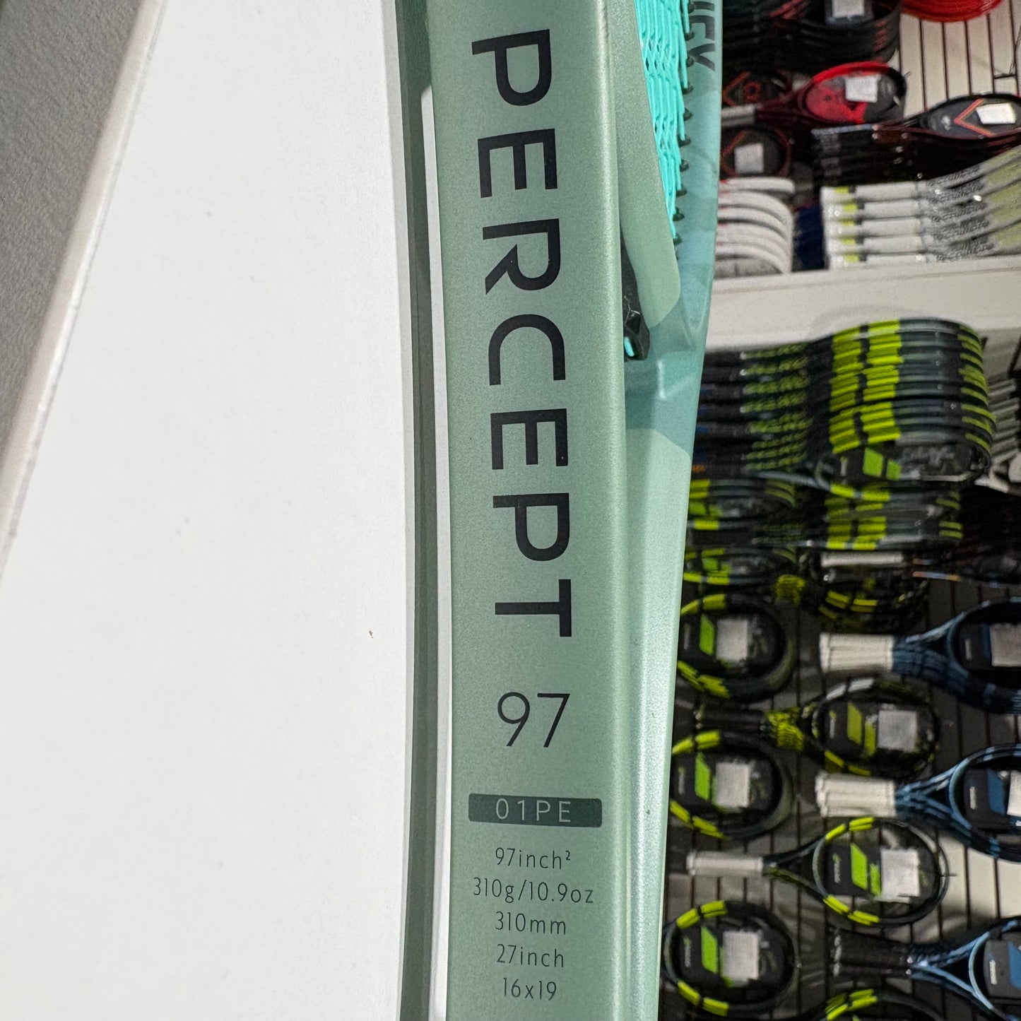 Yonex Percept 97 grip 4 3/8 Japan (Condition 9/10) 0723-5