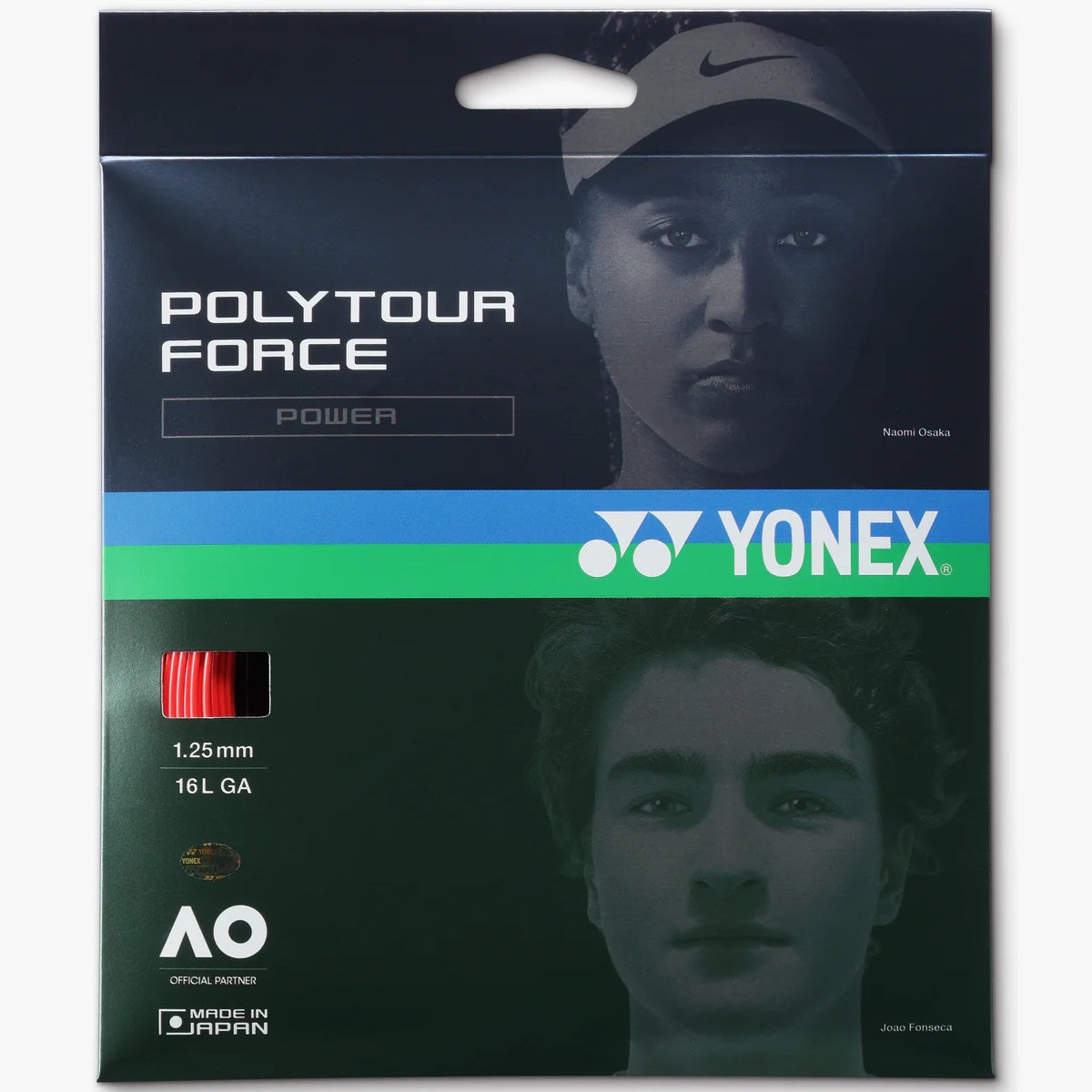 Yonex PolyTour Force Red Tennis String