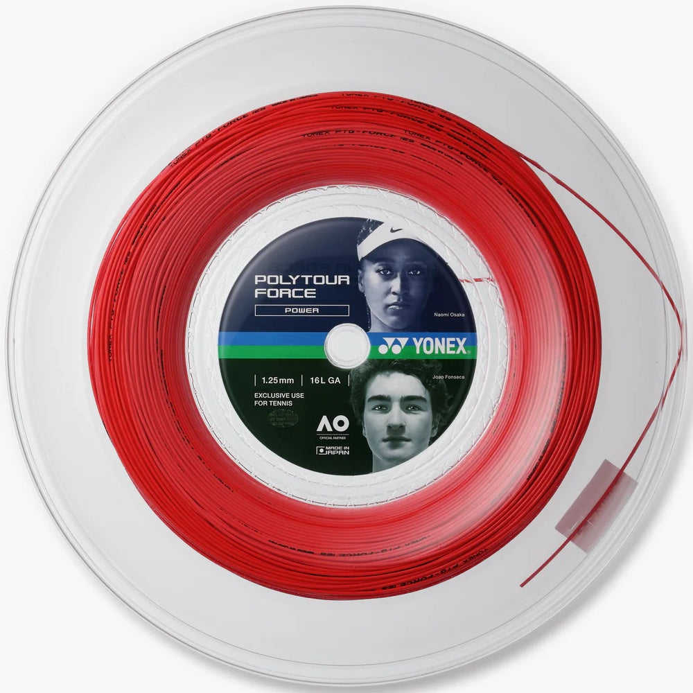 Yonex PolyTour Force Red Tennis String