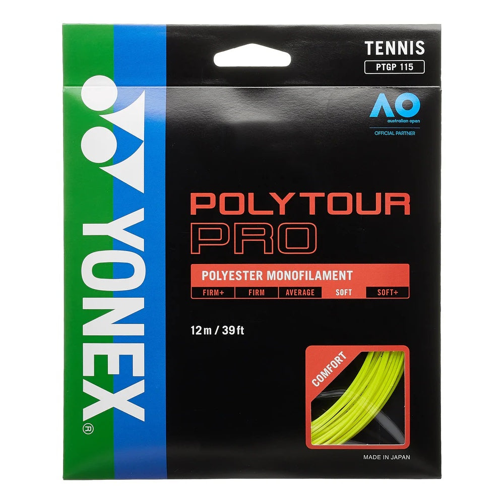 Yonex Poly Tour Pro Yellow Tennis String – Racquetstore.com