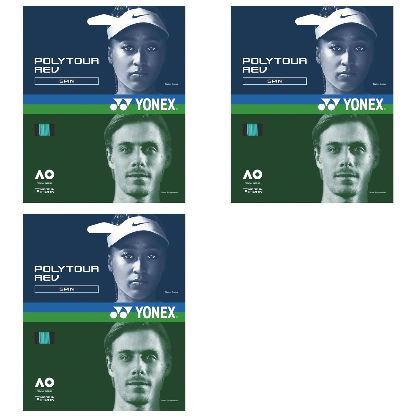 Yonex Poly Tour Rev Mint Tennis String