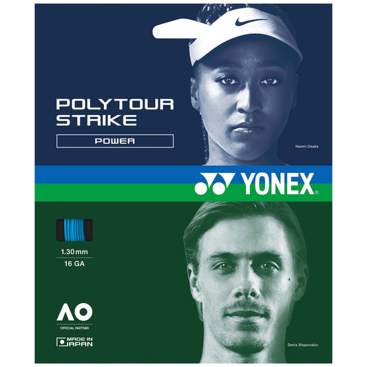 Yonex Poly Tour Strike Blue Tennis String