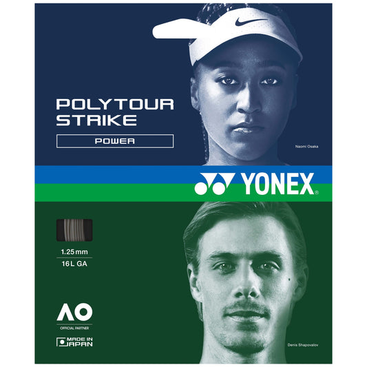 Yonex Poly Tour Strike Grey Tennis String