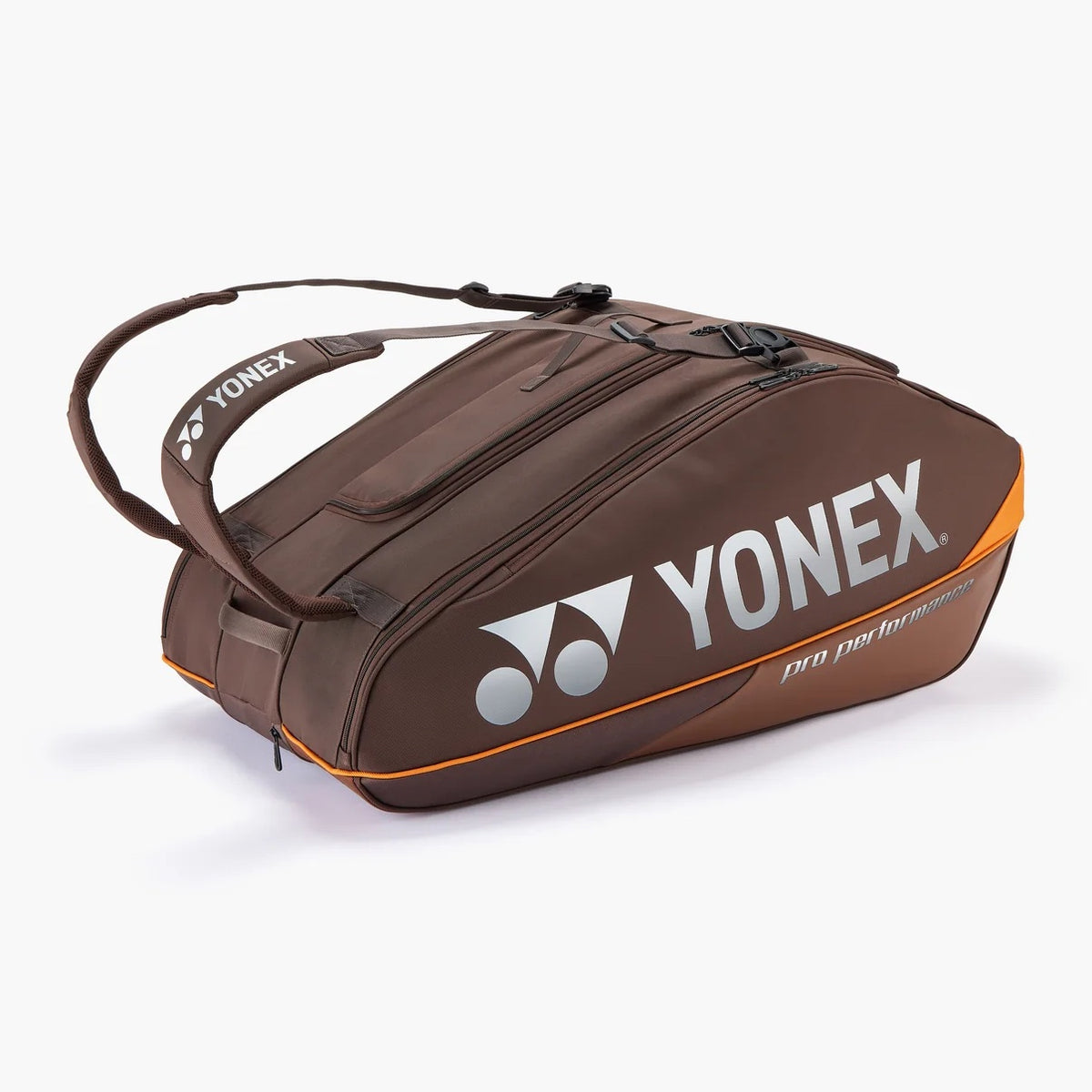 Yonex Pro Series Espresso Brown 12 pack tennis badminton bag