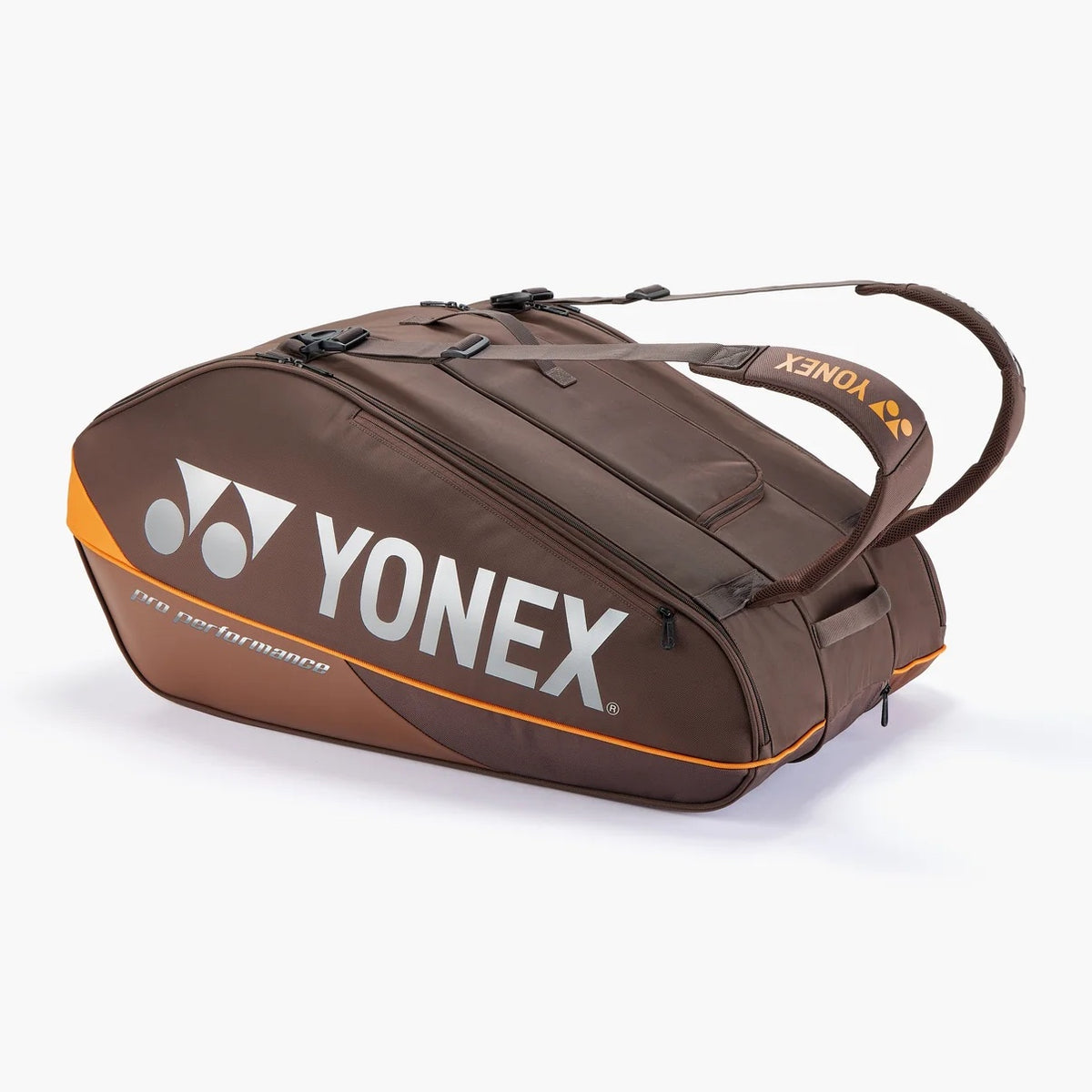 Yonex Pro Series Espresso Brown 12 pack tennis badminton bag