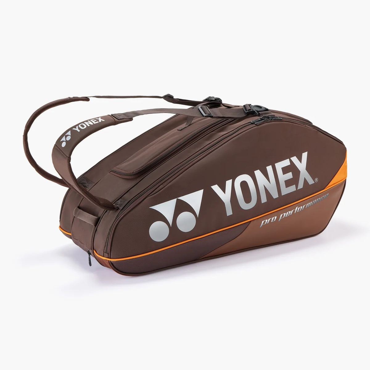 Yonex Pro Series Espresso Brown 9 pack tennis badminton bag