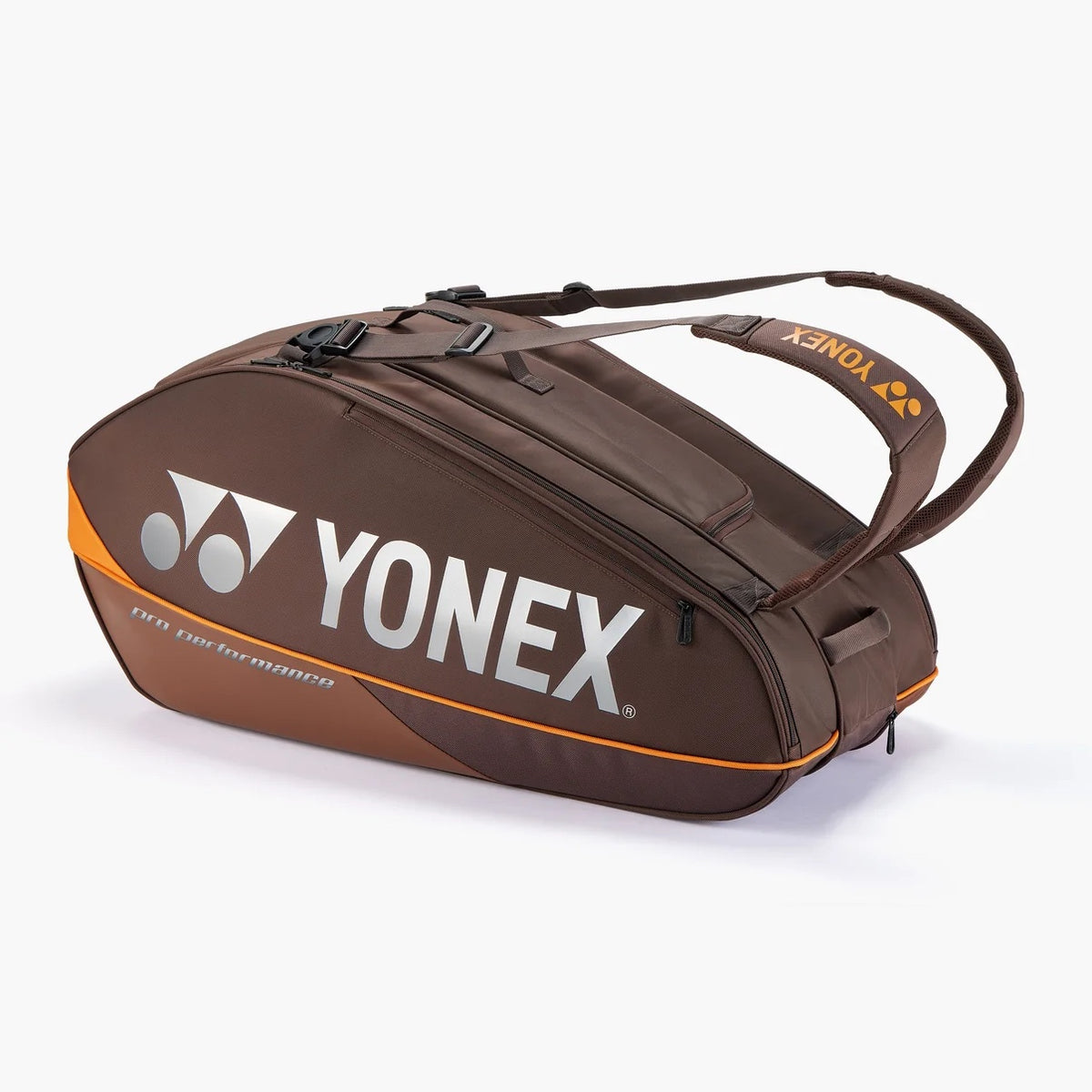 Yonex Pro Series Espresso Brown 9 pack tennis badminton bag