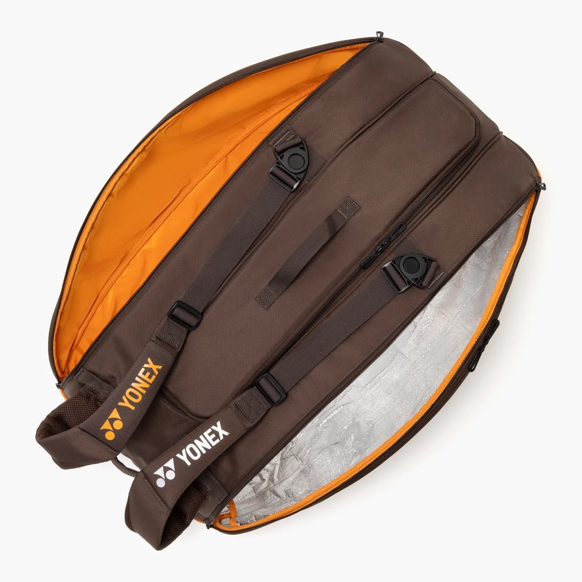 Yonex Pro Series Espresso Brown 9 pack tennis badminton bag