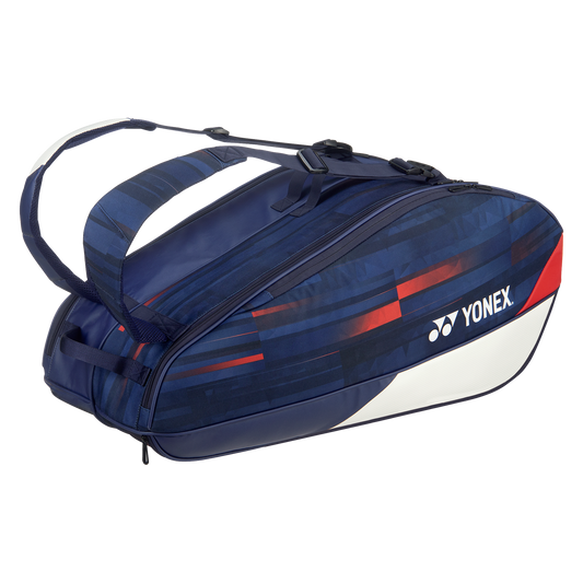 Yonex Pro Series Limited White/Navy/Red 6 pack tennis badminton bag