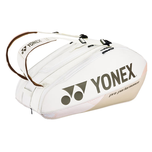 Yonex Pro Series Sand Beige 9 pack tennis badminton bag