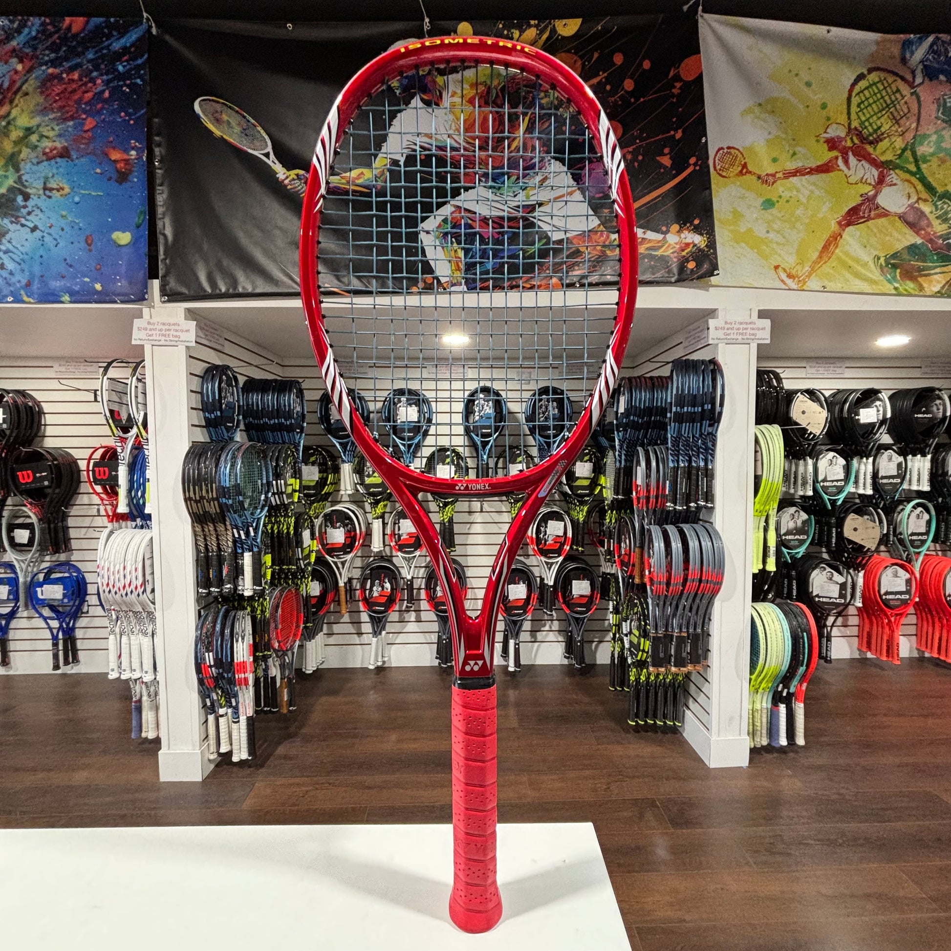 Yonex RDiS 100 (93 sq in) grip 4 3/8 Japan (Condition 9.5/10) 0209-1 - VuTennis.com