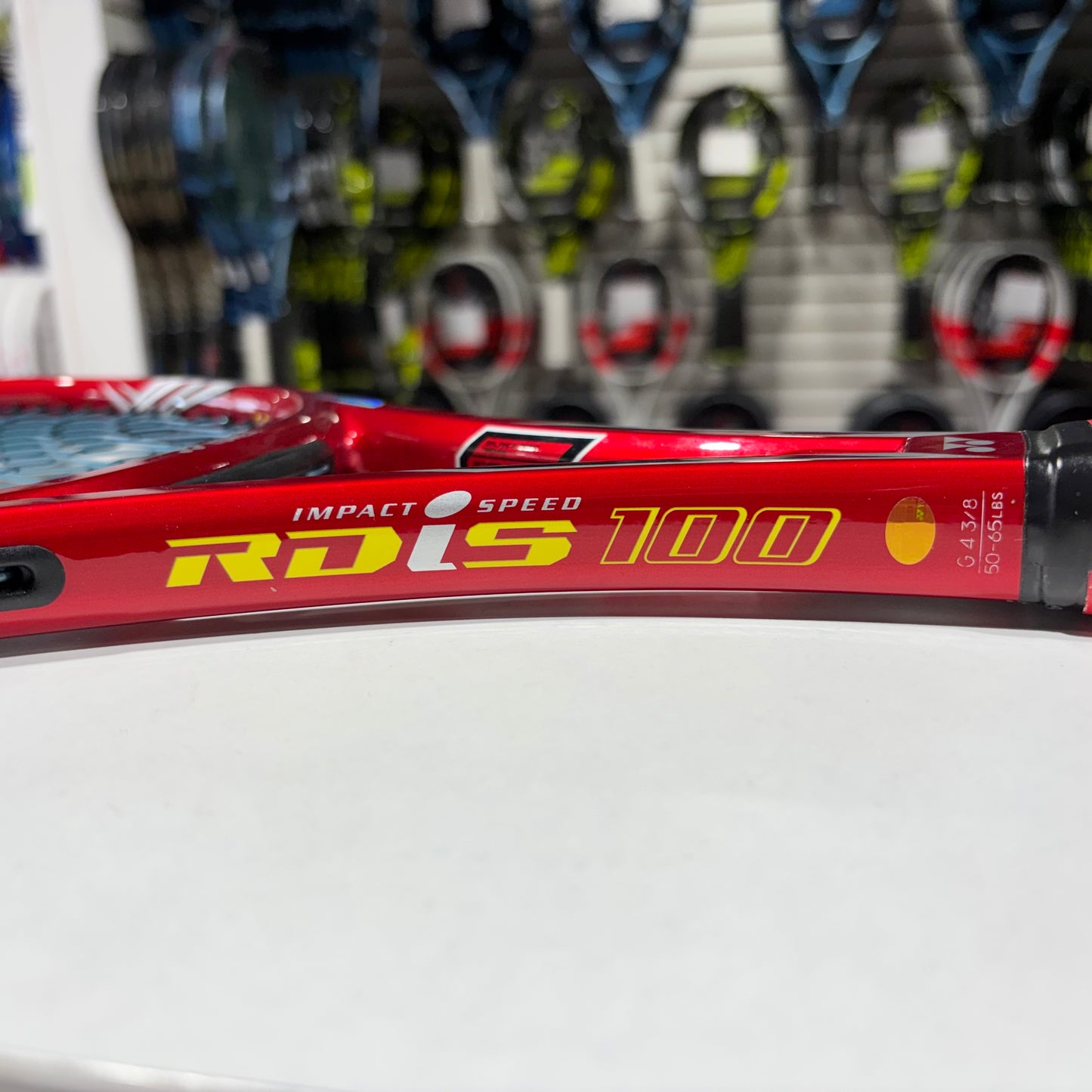 Yonex RDiS 100 (93 sq in) grip 4 3/8 Japan (Condition 9.5/10) 0209-1 - VuTennis.com