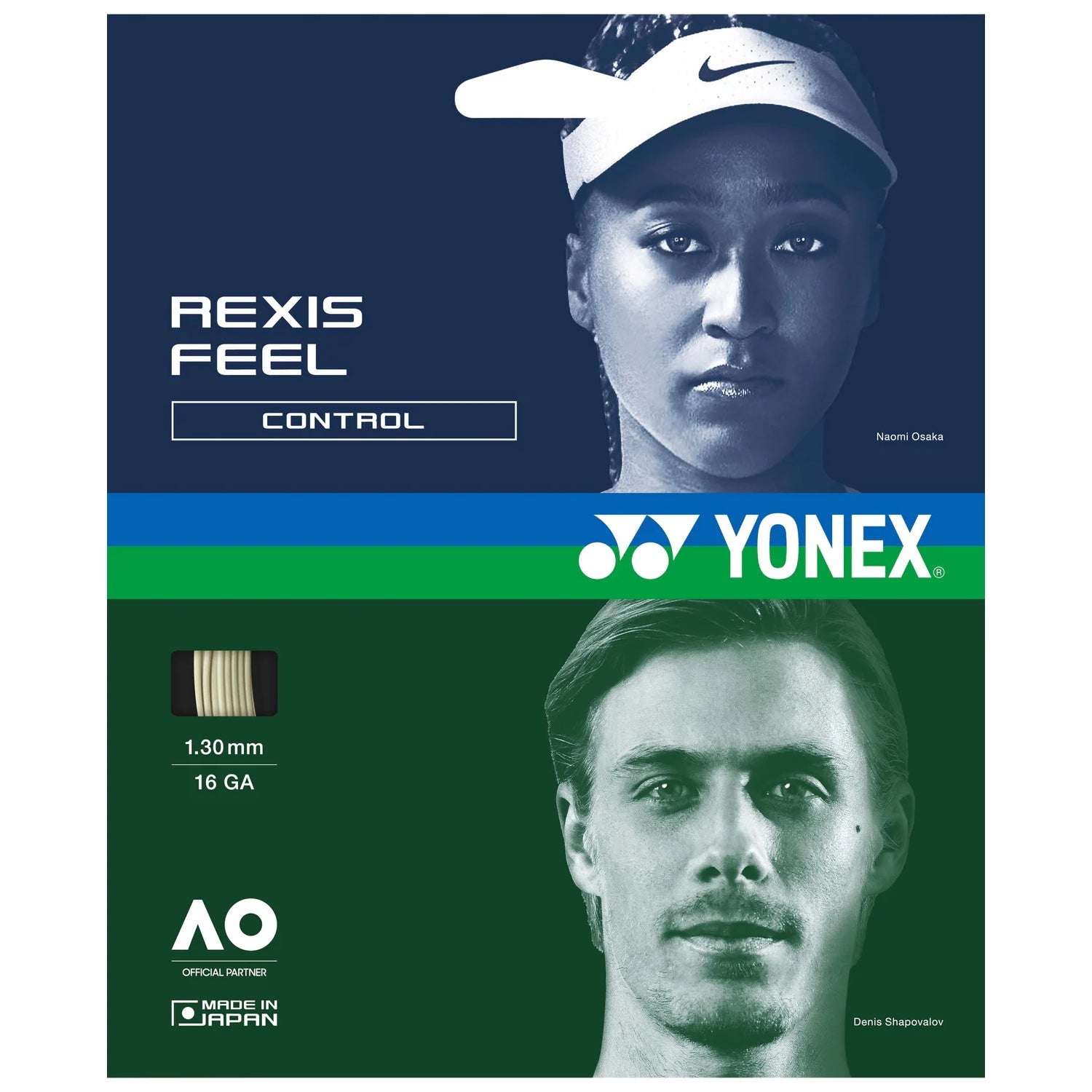 Yonex Rexis Feel White Tennis String – Racquetstore.com
