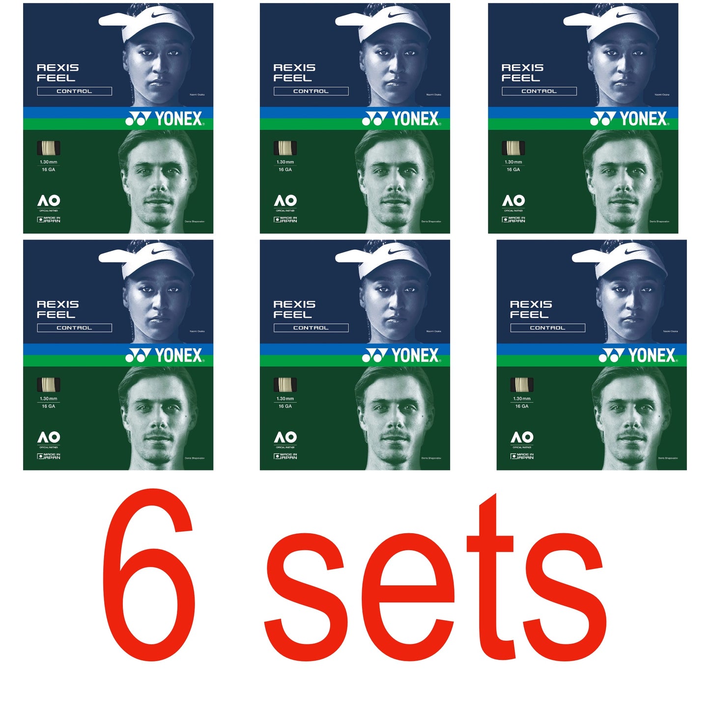 Yonex Rexis Feel White Tennis String