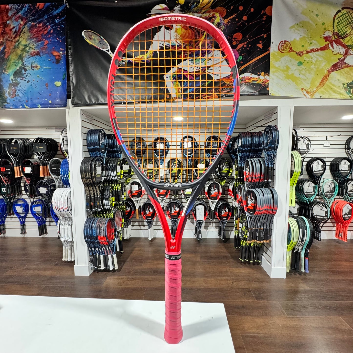 Yonex Vcore 98 Red grip 4 1/4 Japan (Condition 5/10) 1216-3