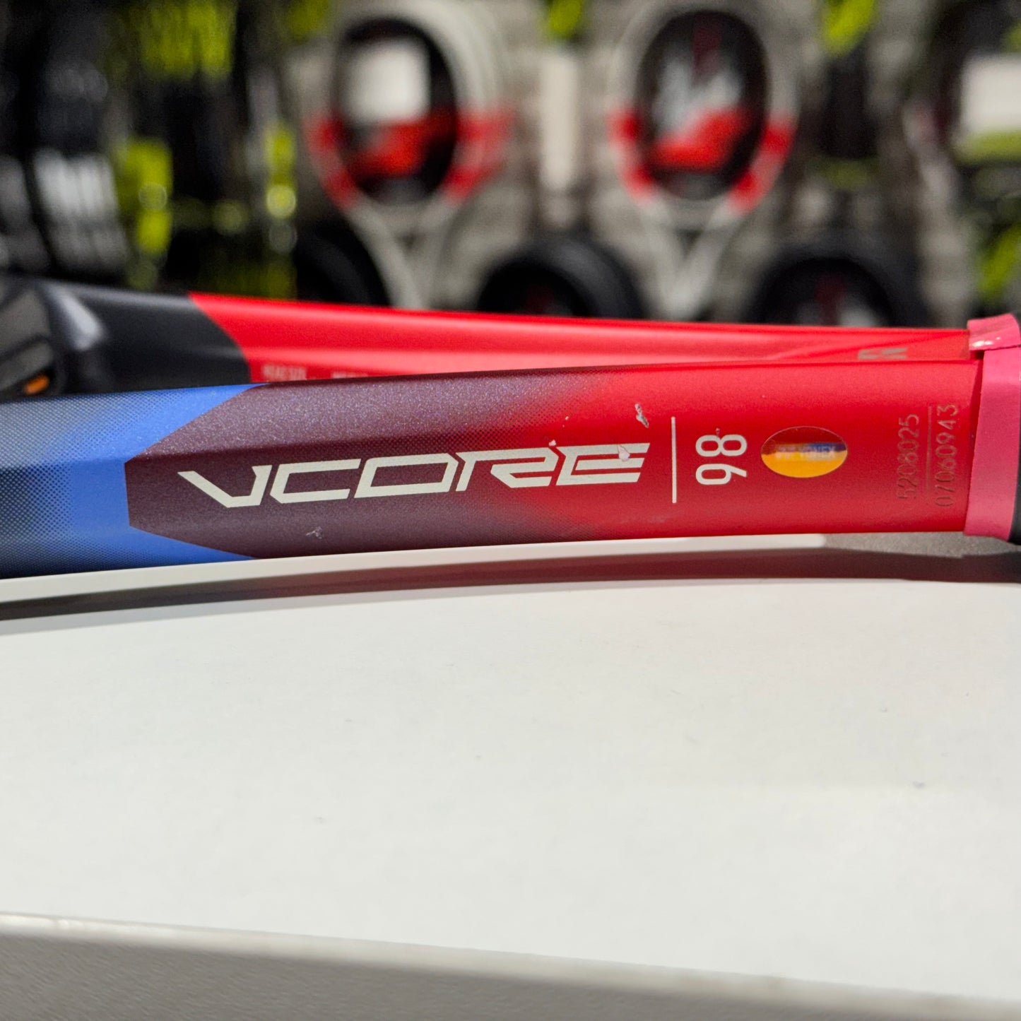 Yonex Vcore 98 Red grip 4 1/4 Japan (Condition 5/10) 1216-3