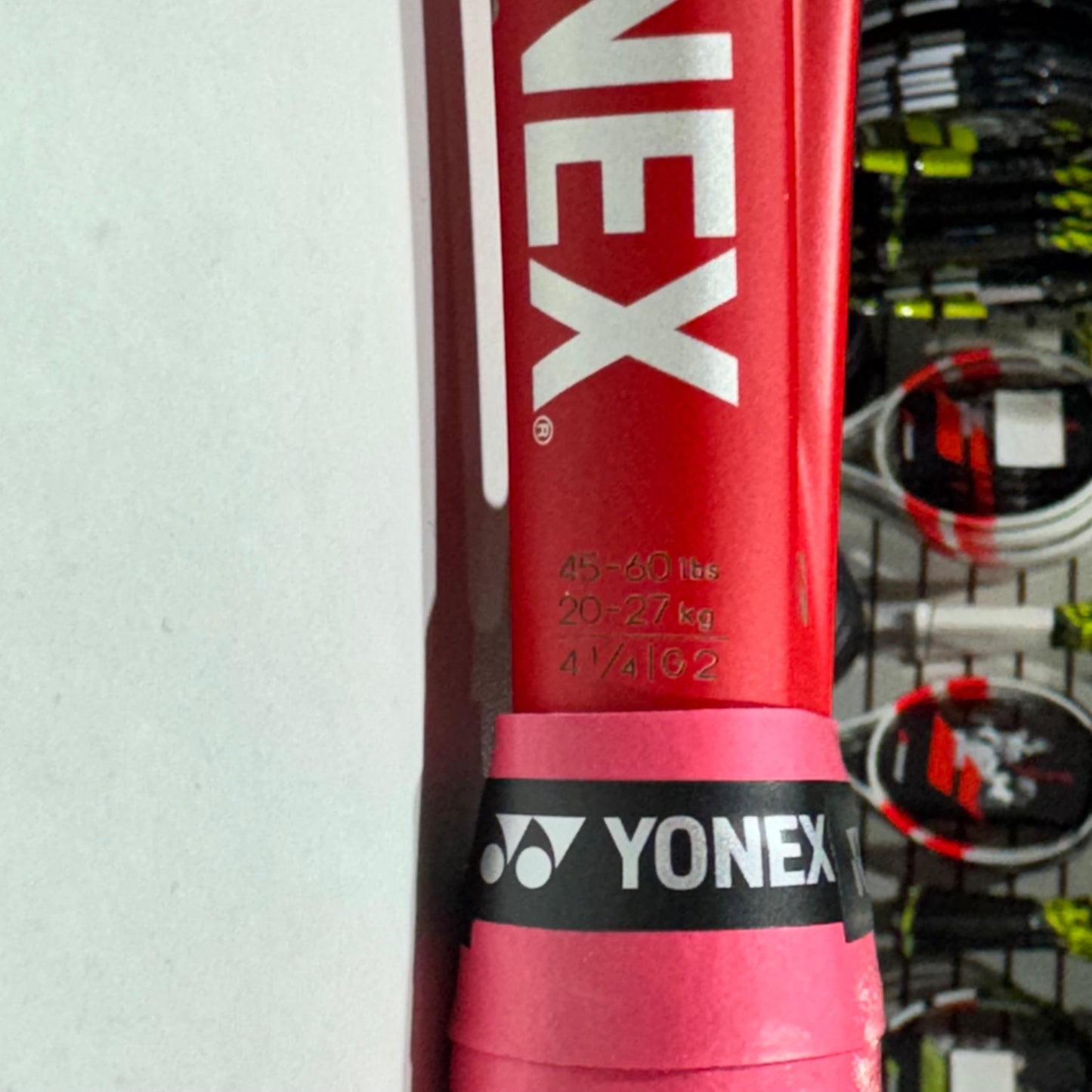 Yonex Vcore 98 Red grip 4 1/4 Japan (Condition 5/10) 1216-3