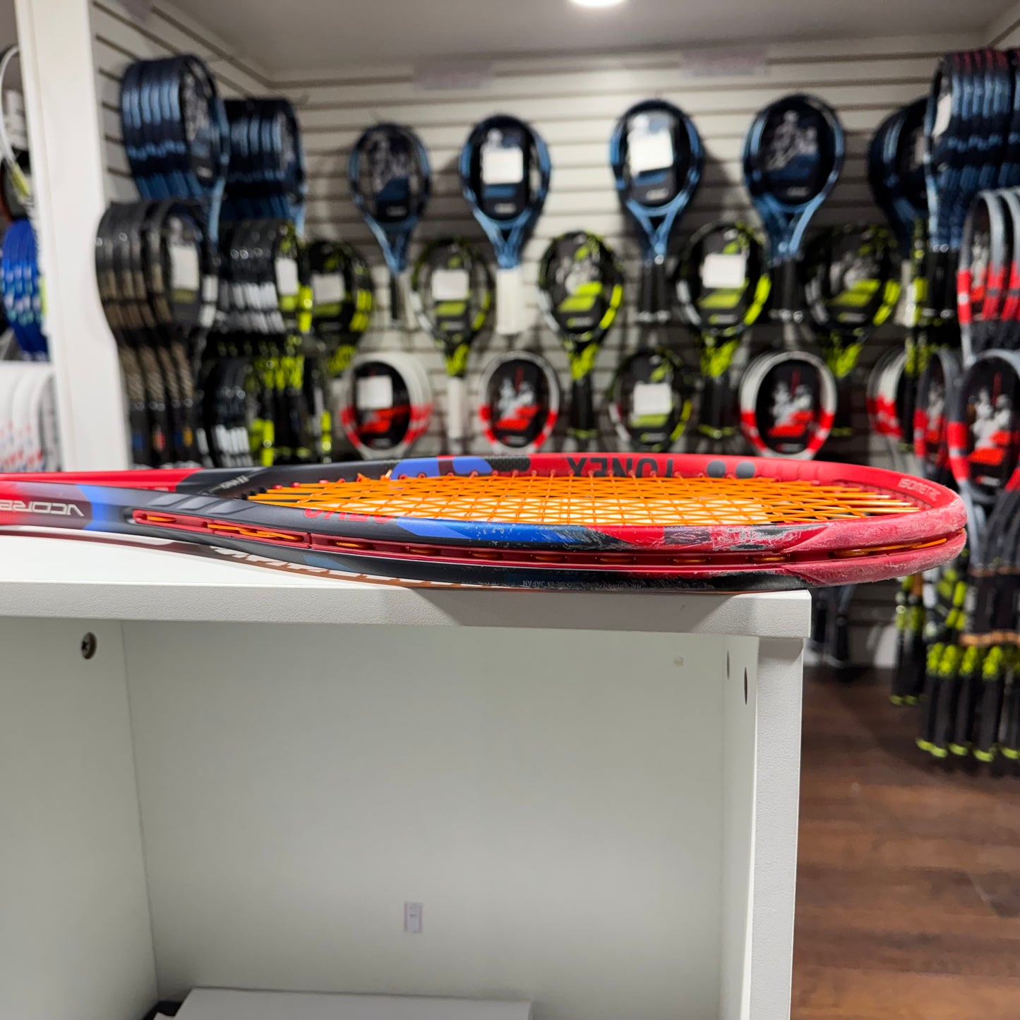 Yonex Vcore 98 Red grip 4 1/4 Japan (Condition 5/10) 1216-3