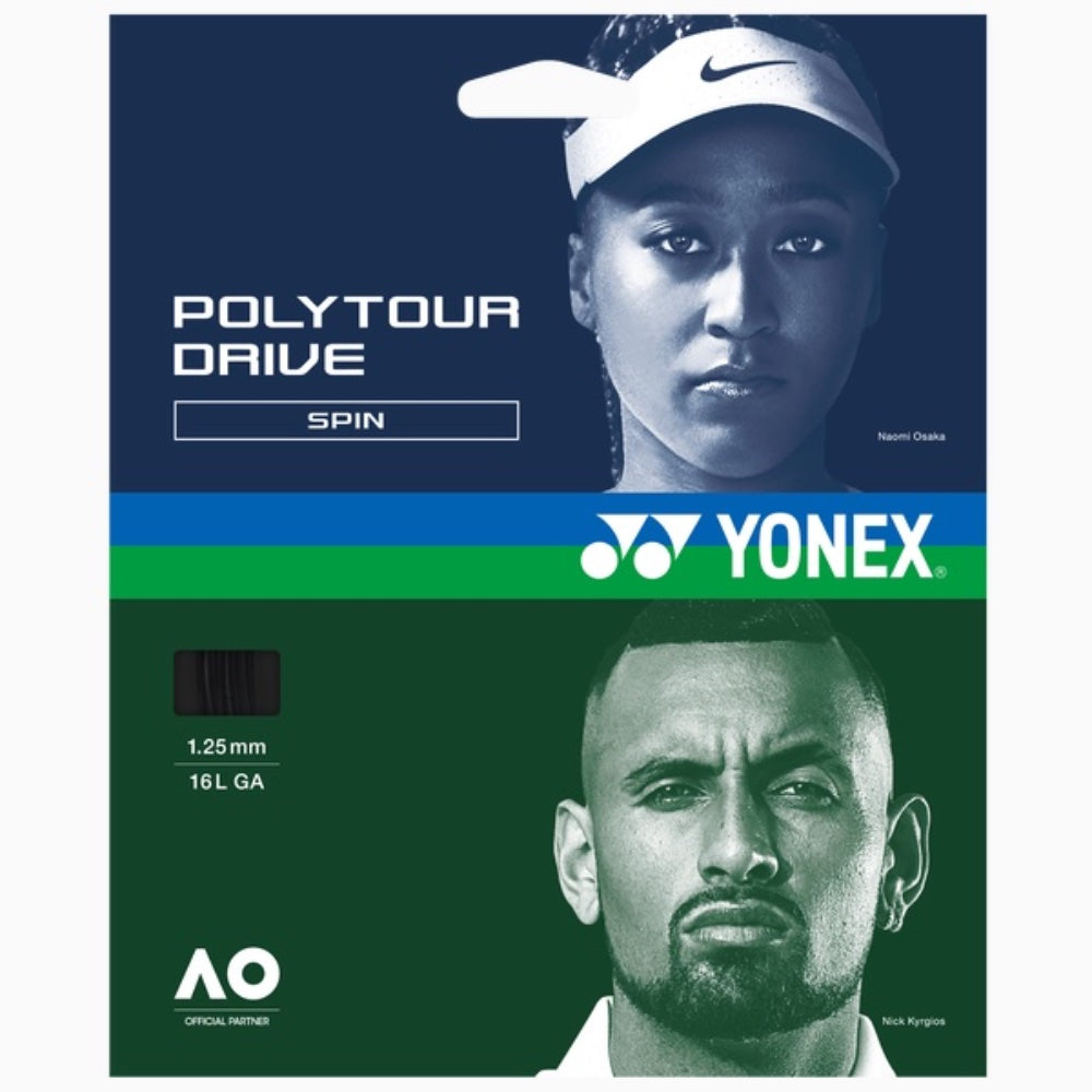 Yonex Poly Tour Drive Black Tennis String