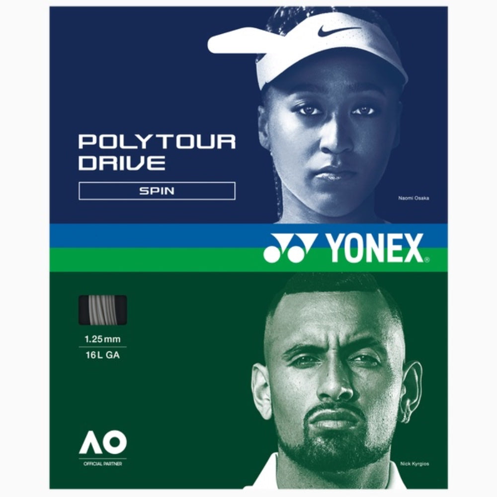 Yonex Poly Tour Drive Silver Tennis String
