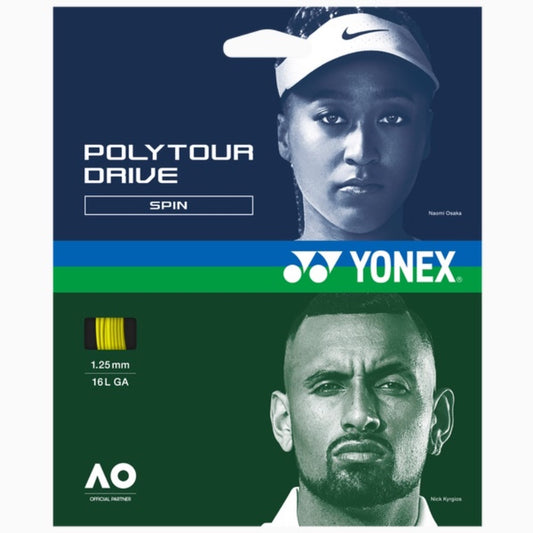Yonex Poly Tour Drive Yellow Tennis String