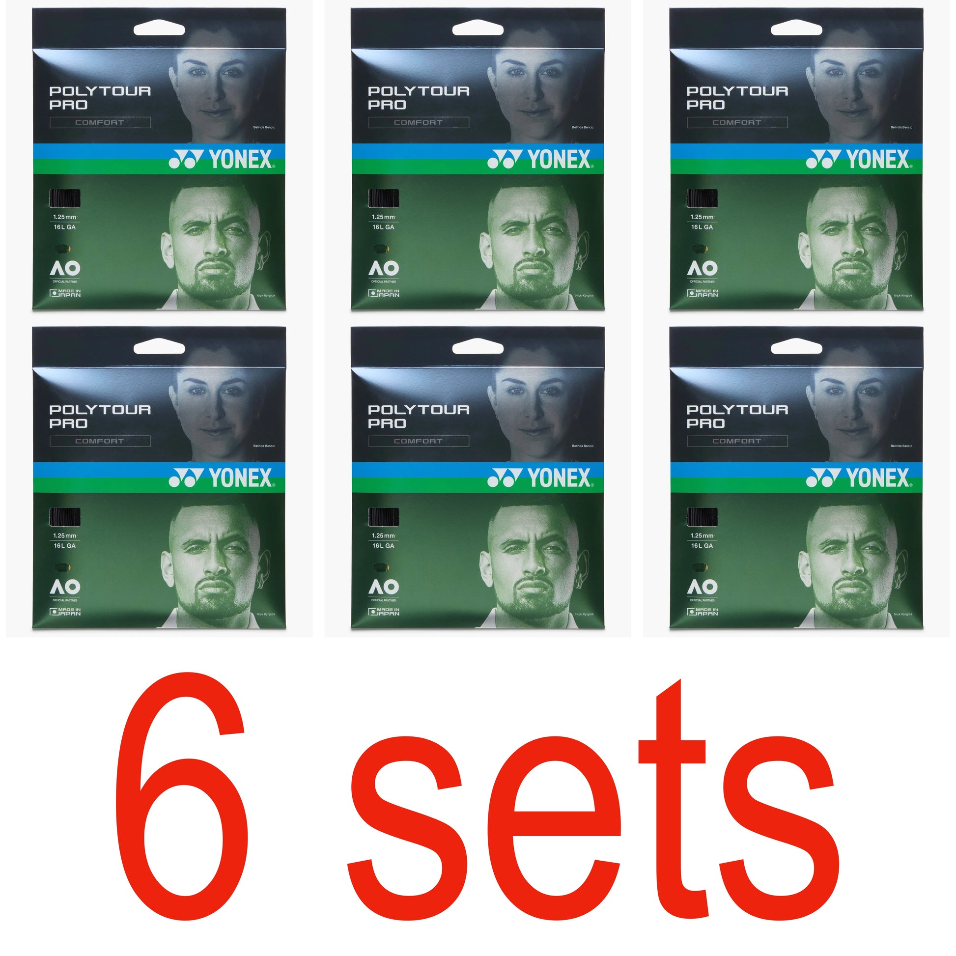 Yonex PolyTour Pro Graphite Tennis String - VuTennis.com