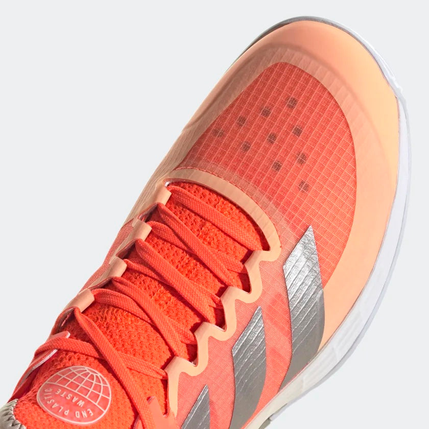 Adidas orange sale tennis shoes