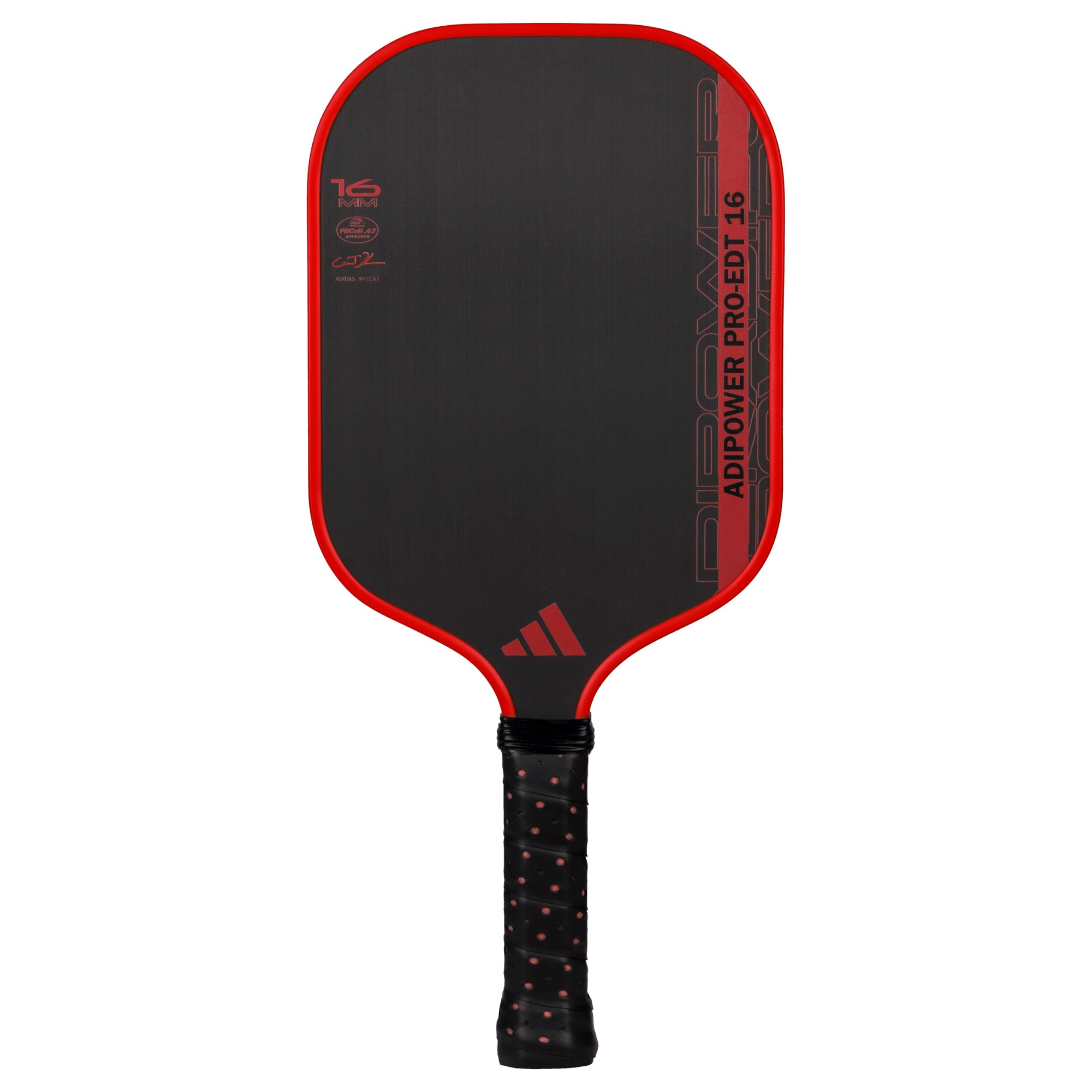 adidas ADIPOWER PRO Edition ATTK 16mm Pickleball Paddle by CJ
