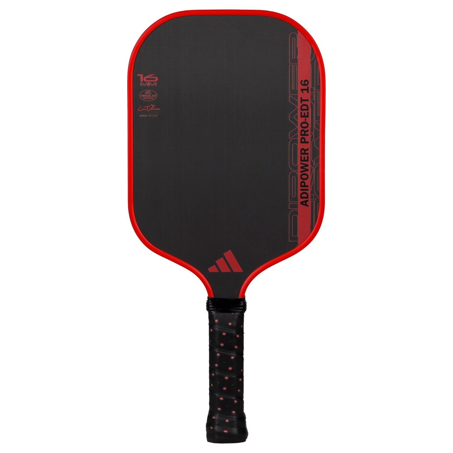 adidas ADIPOWER PRO Edition ATTK 16mm Pickleball Paddle by CJ Klinger