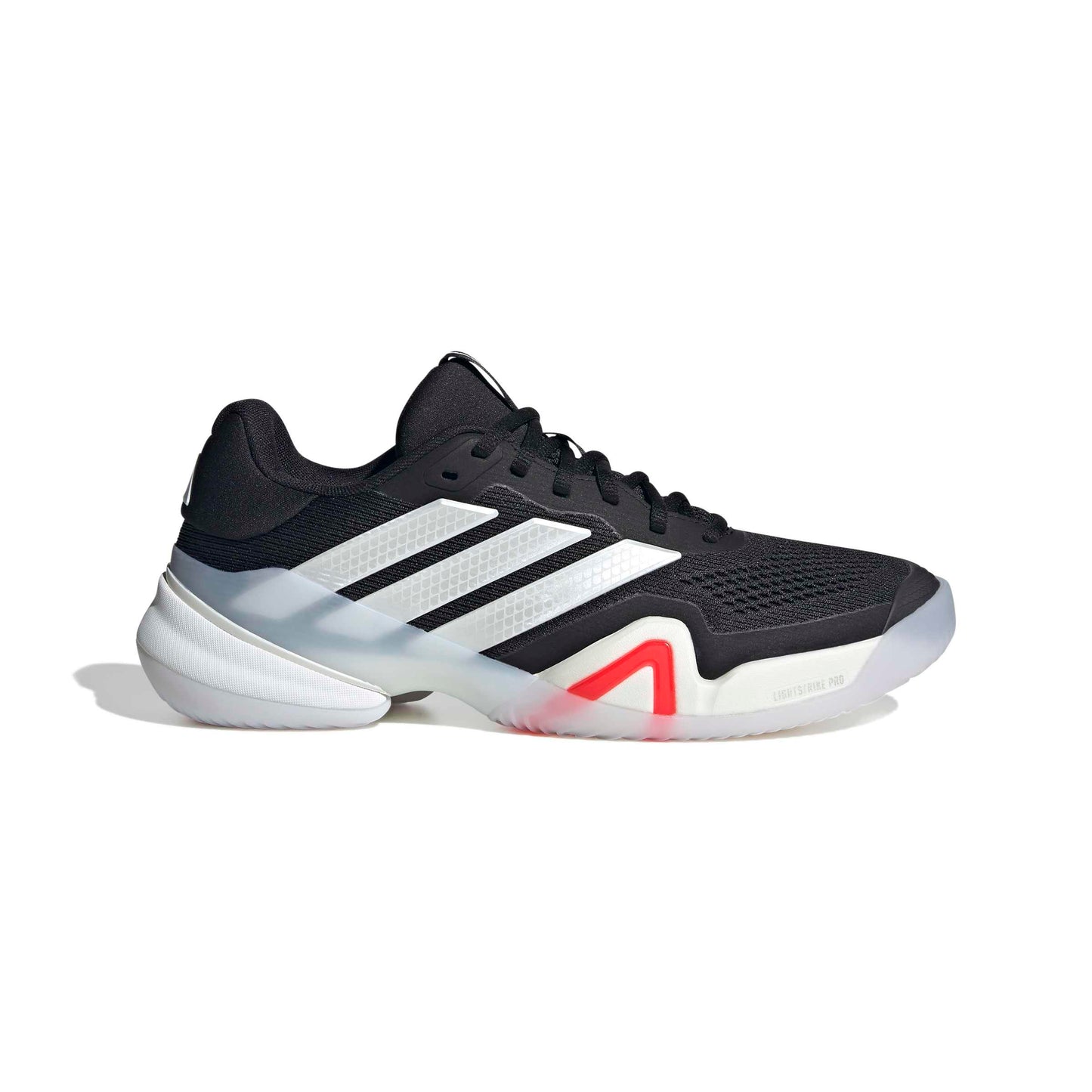Adidas Barricade 14 Men Tennis Shoes Black/White/Red JR1741 - VuTennis.com