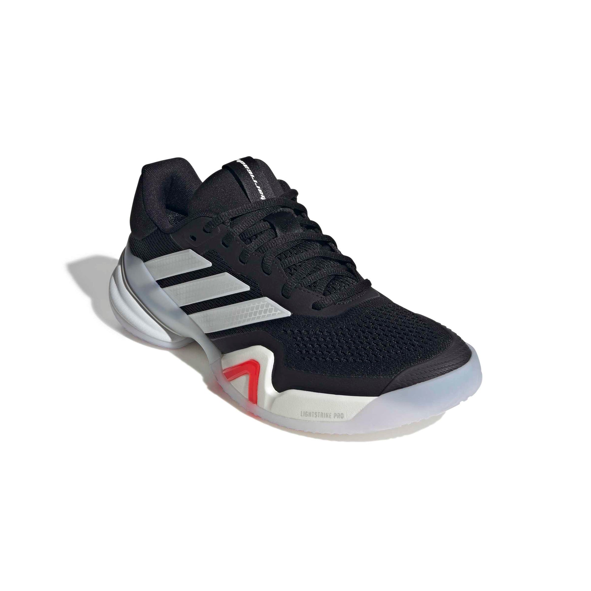 Adidas Barricade 14 Men Tennis Shoes Black/White/Red JR1741 - VuTennis.com