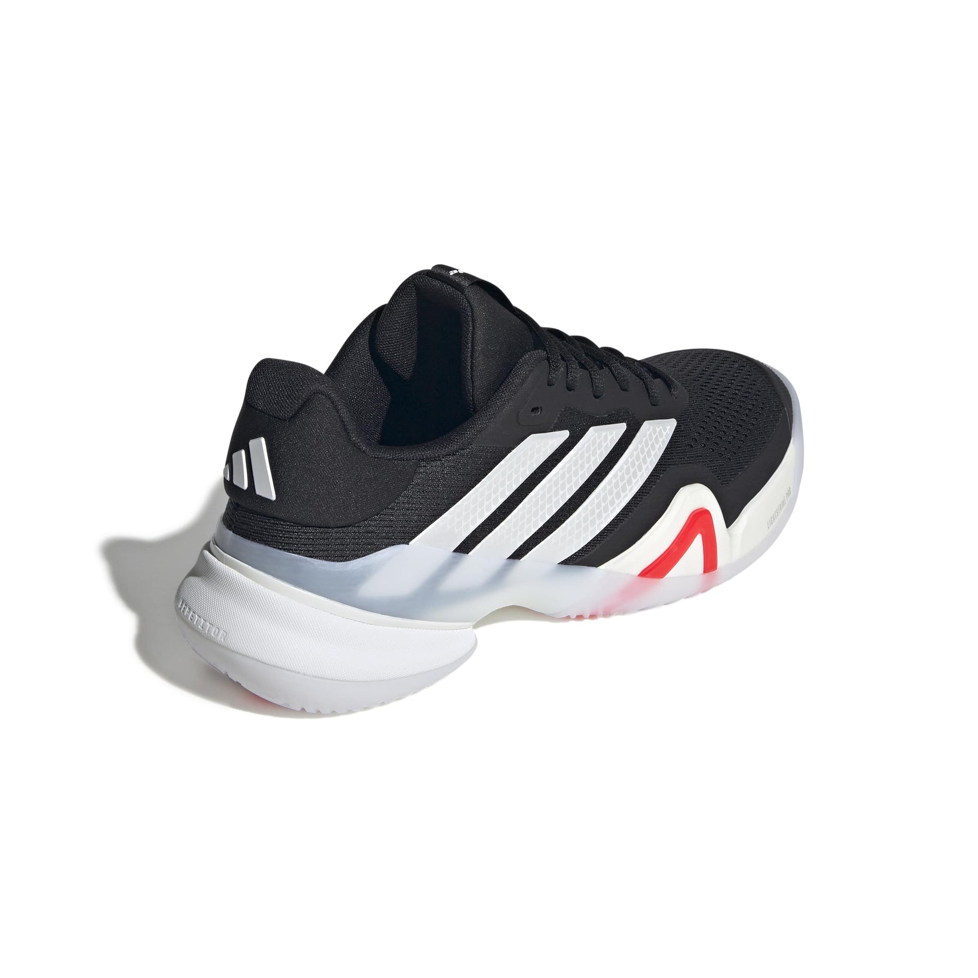 Adidas Barricade 14 Men Tennis Shoes Black/White/Red JR1741 - VuTennis.com