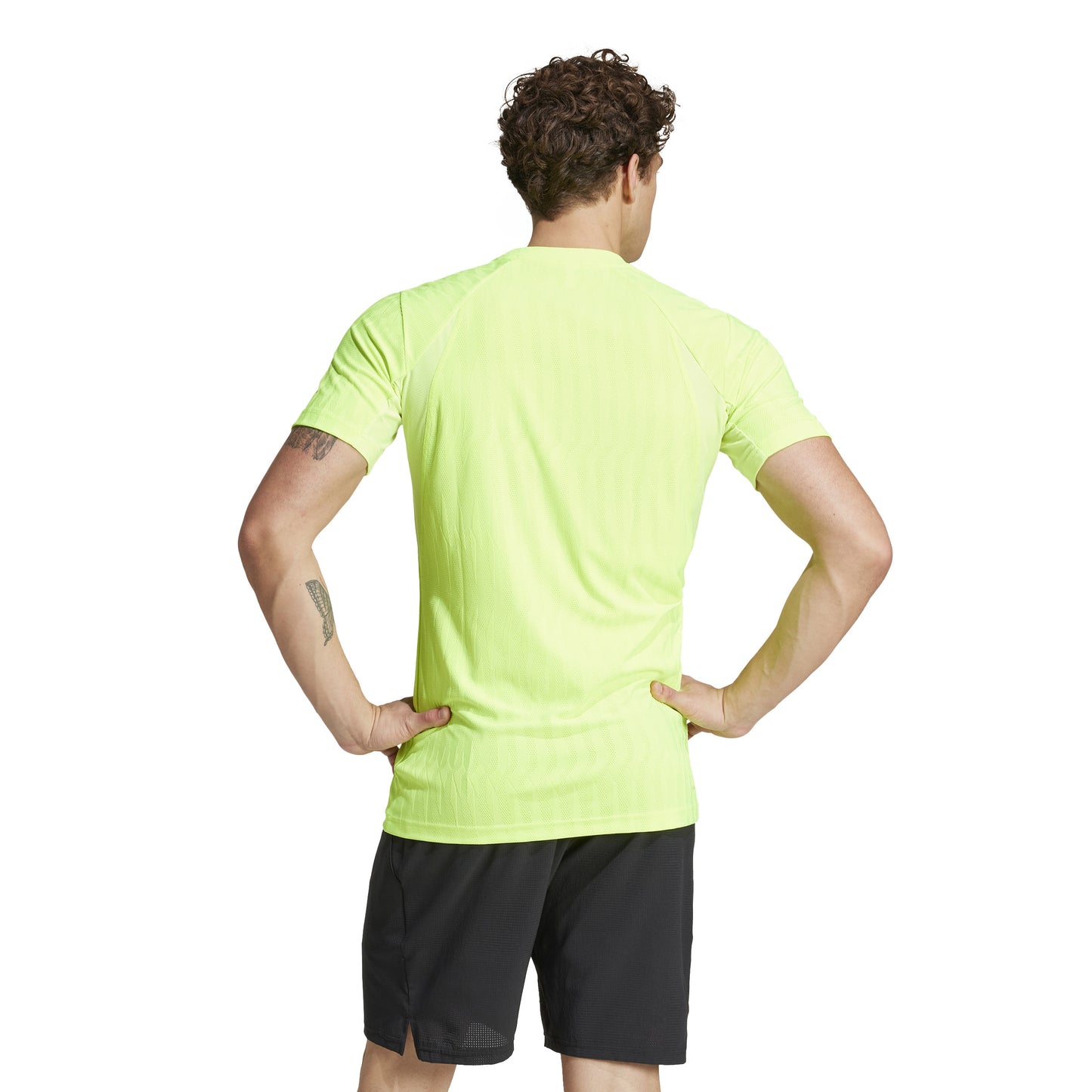adidas Men's Freelift T-shirt Lime JP4385