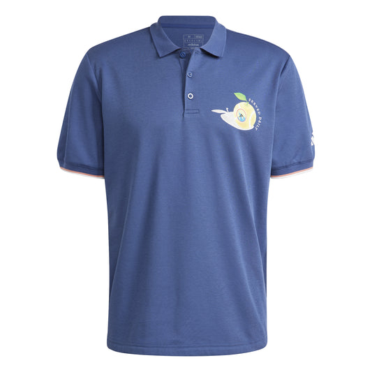 adidas Men's Tennis Premium Polo - Indigo IA8283