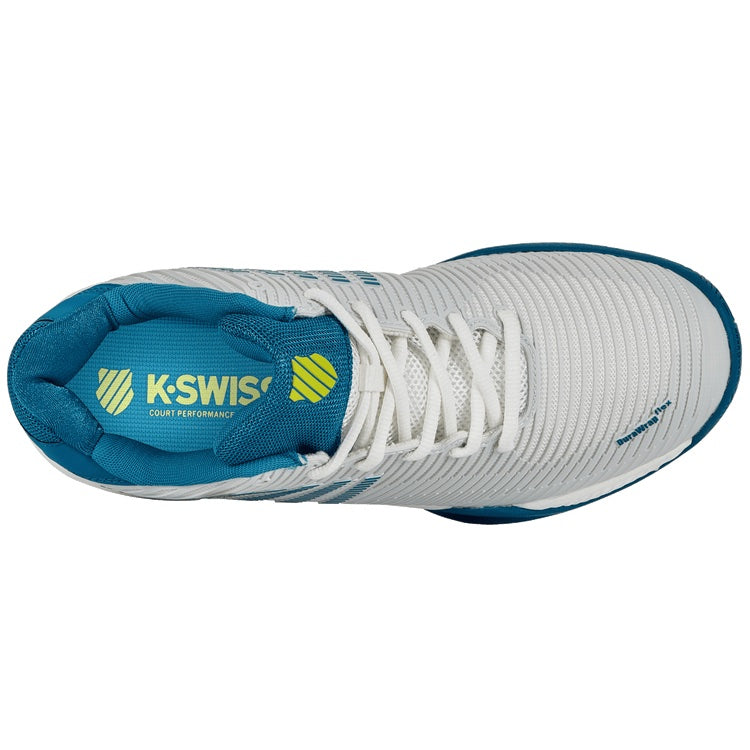 K-Swiss Hypercourt Express 2 men's tennis shoes - White/Primrose 6613-136